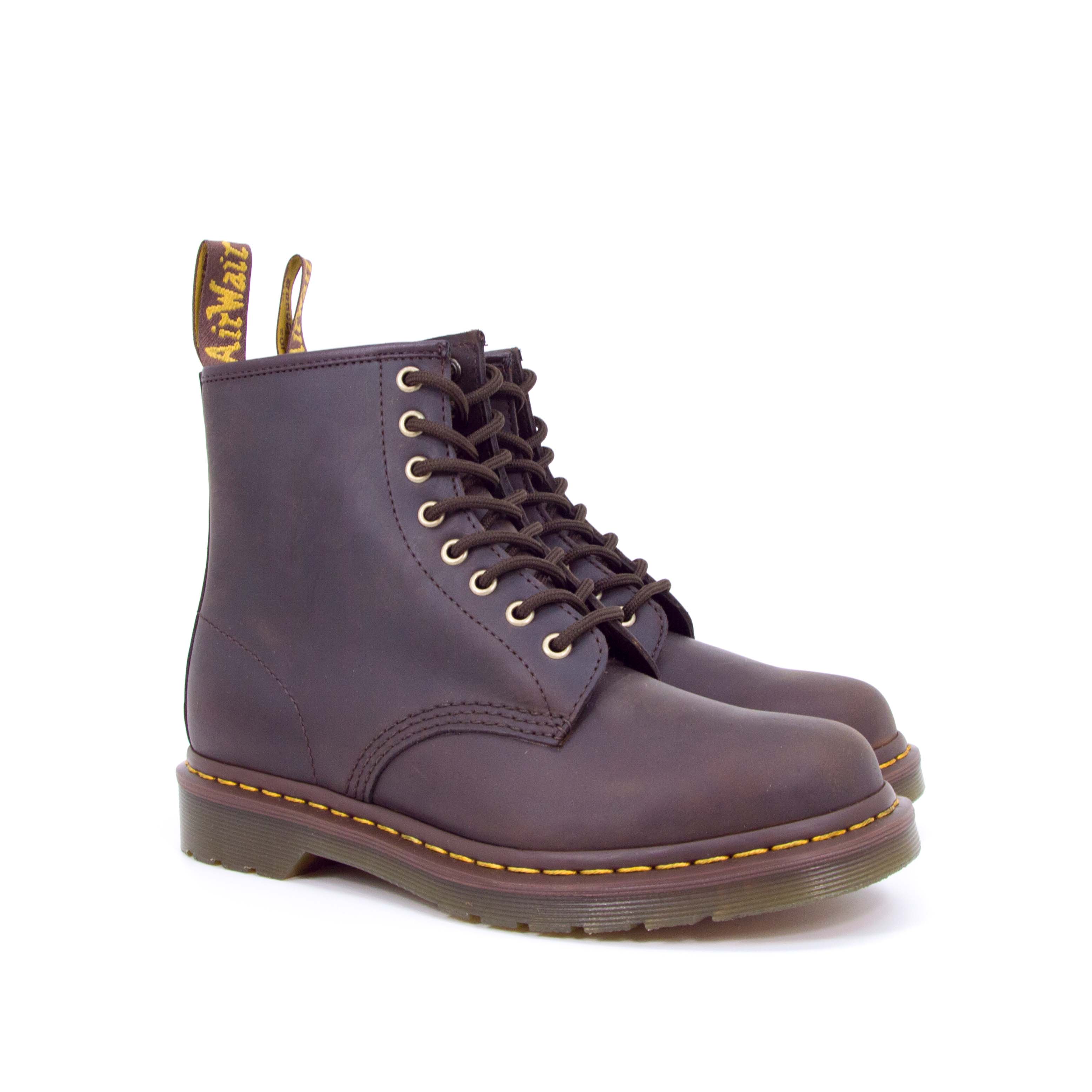 Dr. Martens - 1460 - Dark Brown/Gaucho Crazy Horse