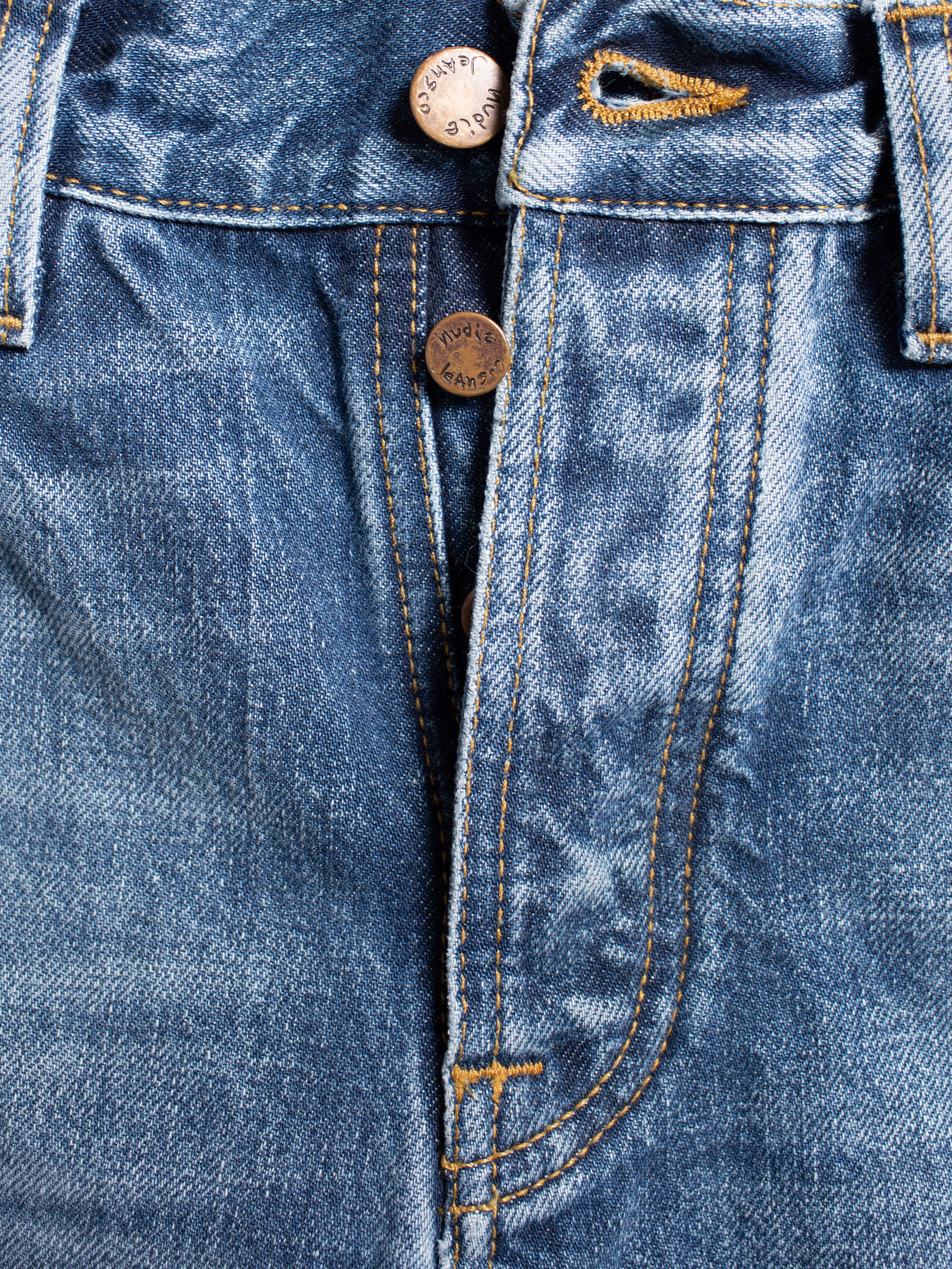 Nudie Jeans - STEADY EDDIE II - Blue Tornado Nudie Jeans - STEADY EDDIE II - Blue Tornado