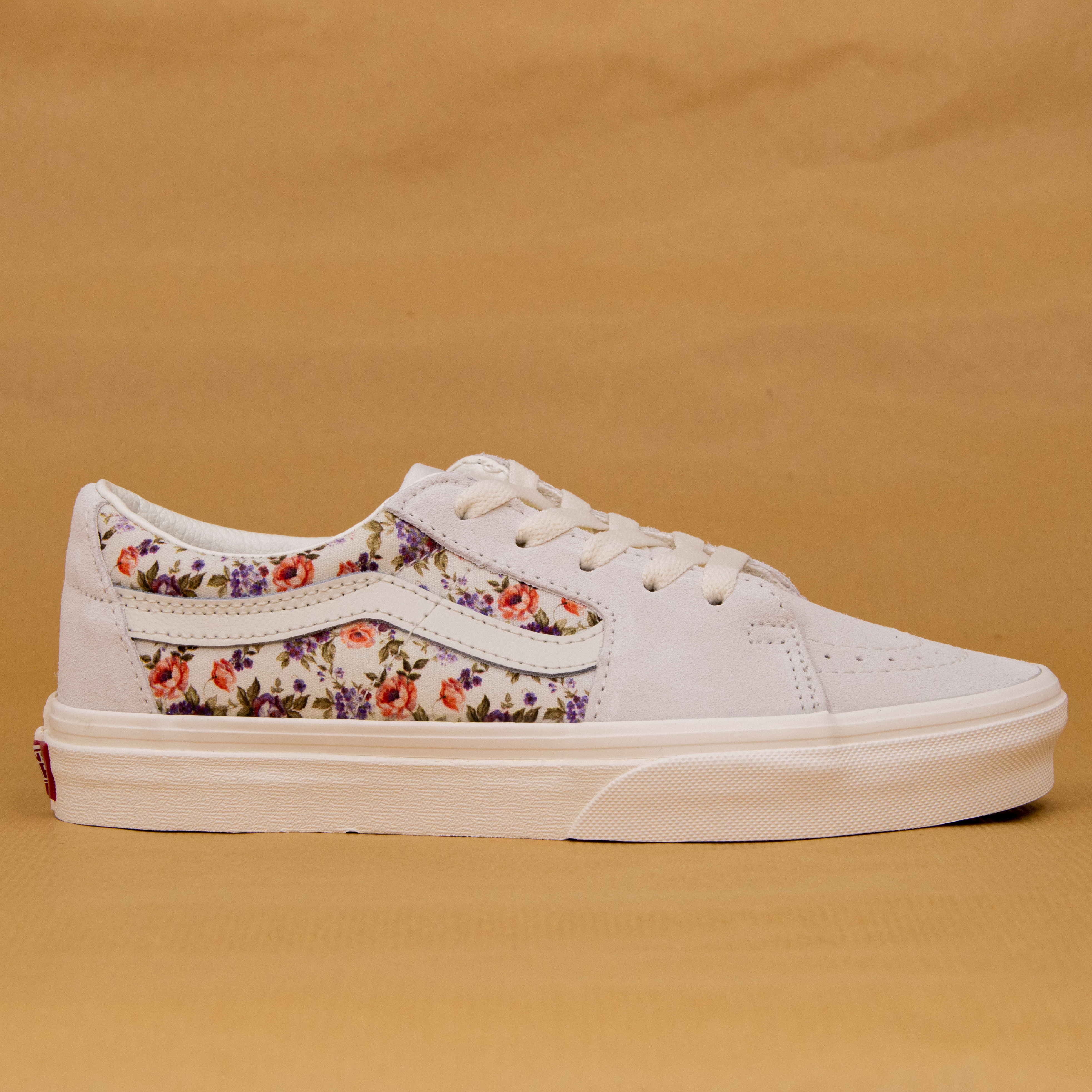 Vans - SK8-LOW - Vintage Floral Marshmallow Vans - SK8-LOW - Vintage Floral Marshmallow