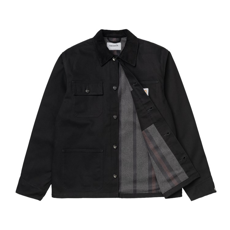 Carhartt WIP - MICHIGAN COAT (Winter) - Black/Black (rigid) Carhartt WIP - MICHIGAN COAT (Winter) - Black/Black (rigid)
