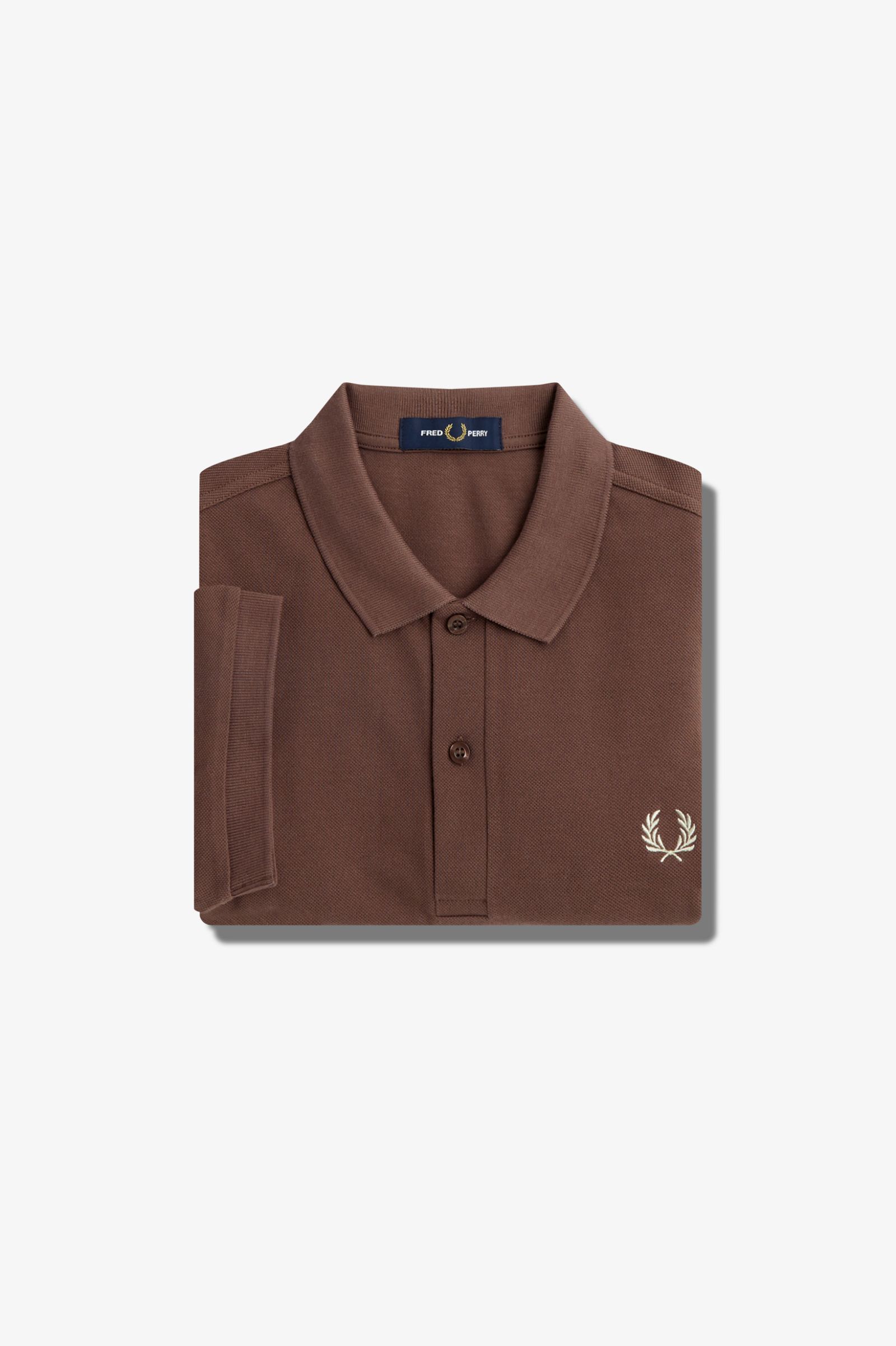 Fred Perry - PLAIN POLO SHIRT - Brick