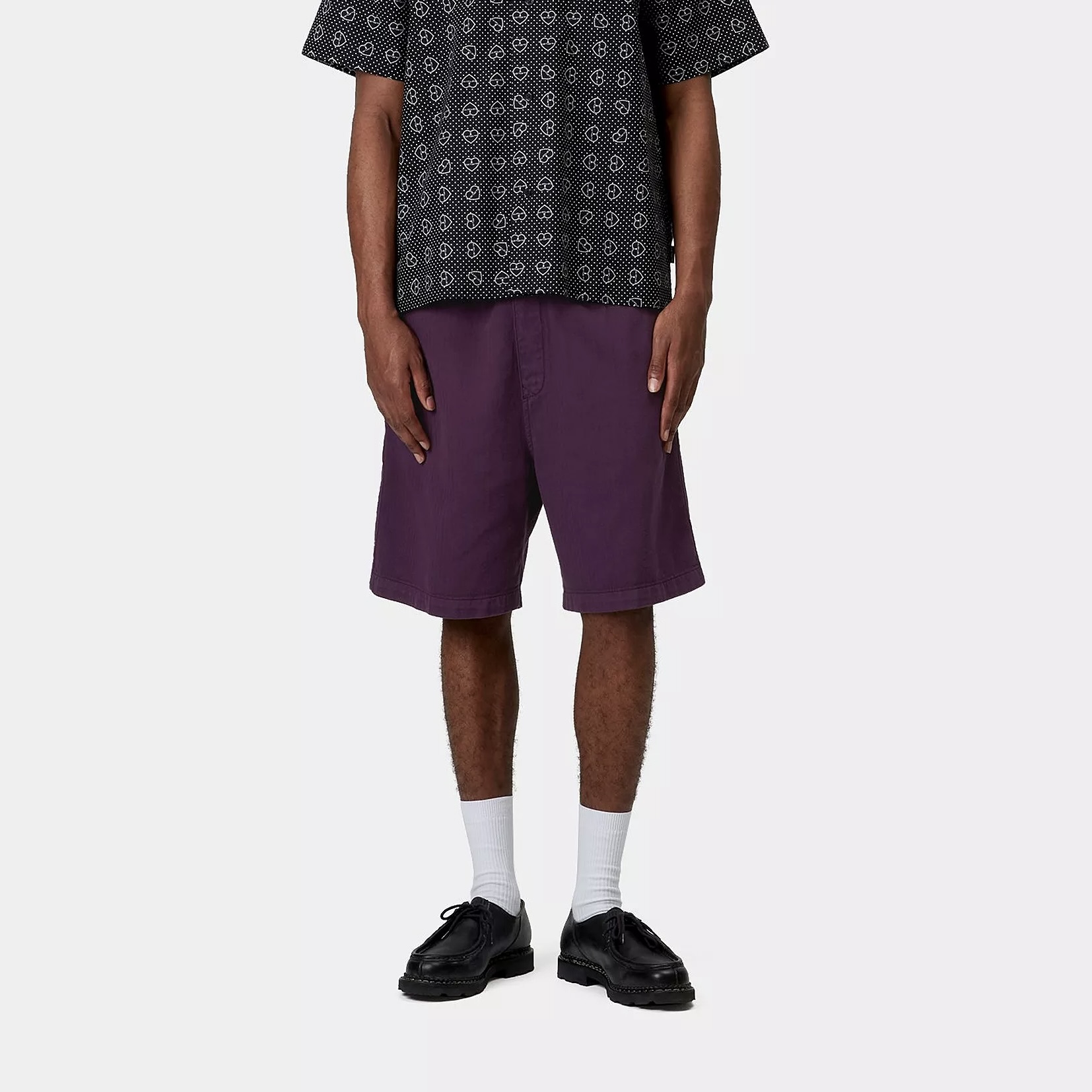 Carhartt WIP - RAINER SHORT - Huckleberry (garment dyed)