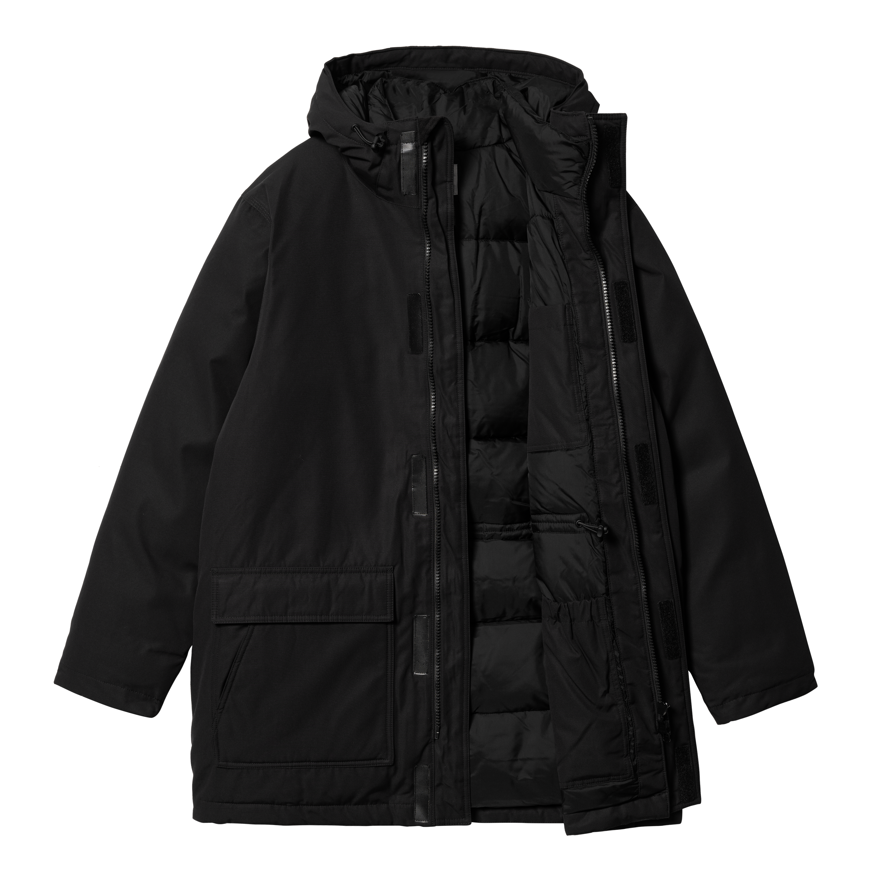 Carhartt WIP - SIBERIAN COLD PARKA - Black