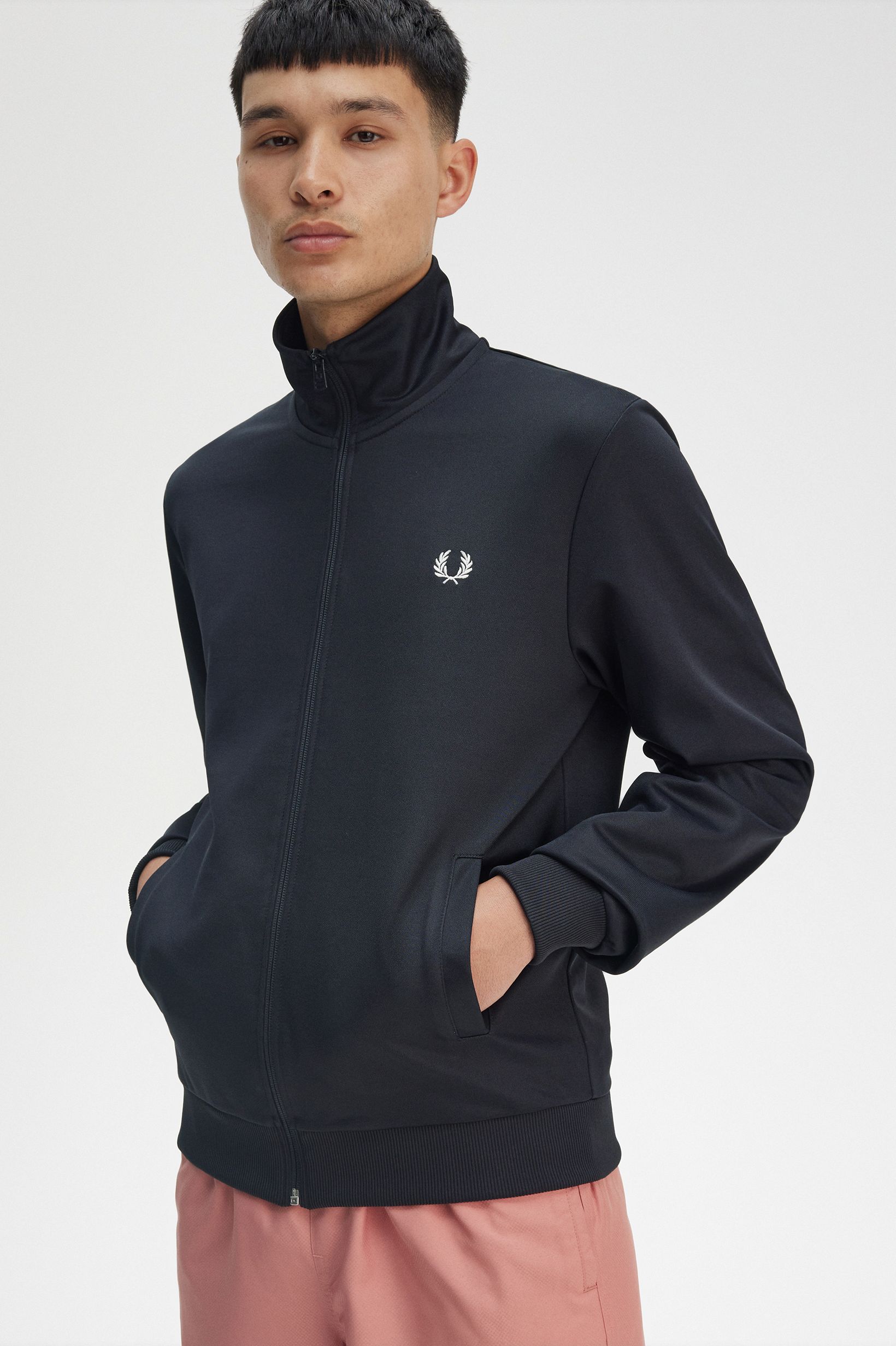 Fred Perry - TRACK JACKET - Navy Fred Perry - TRACK JACKET - Navy
