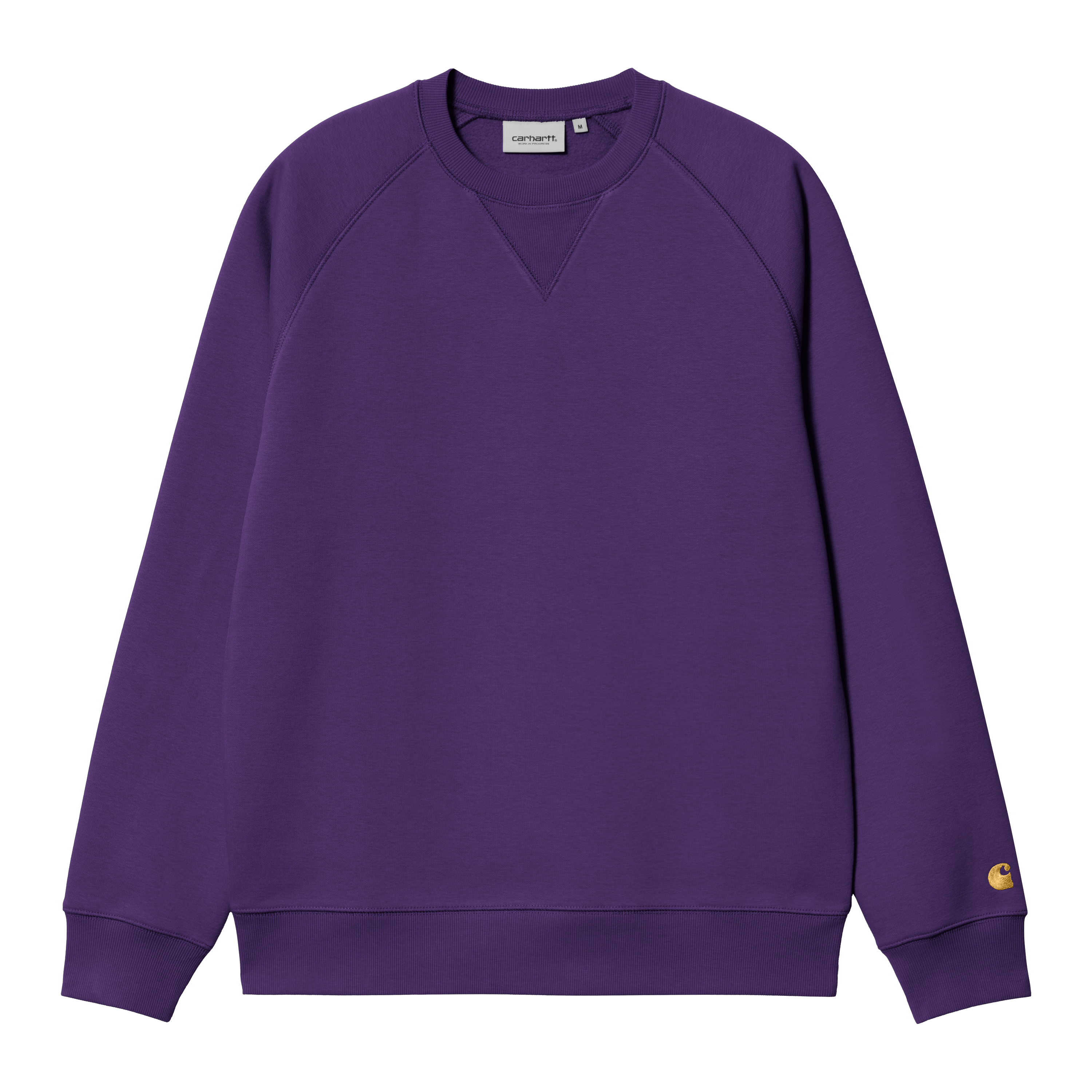 Carhartt WIP - CHASE SWEAT - Tyrian/Gold