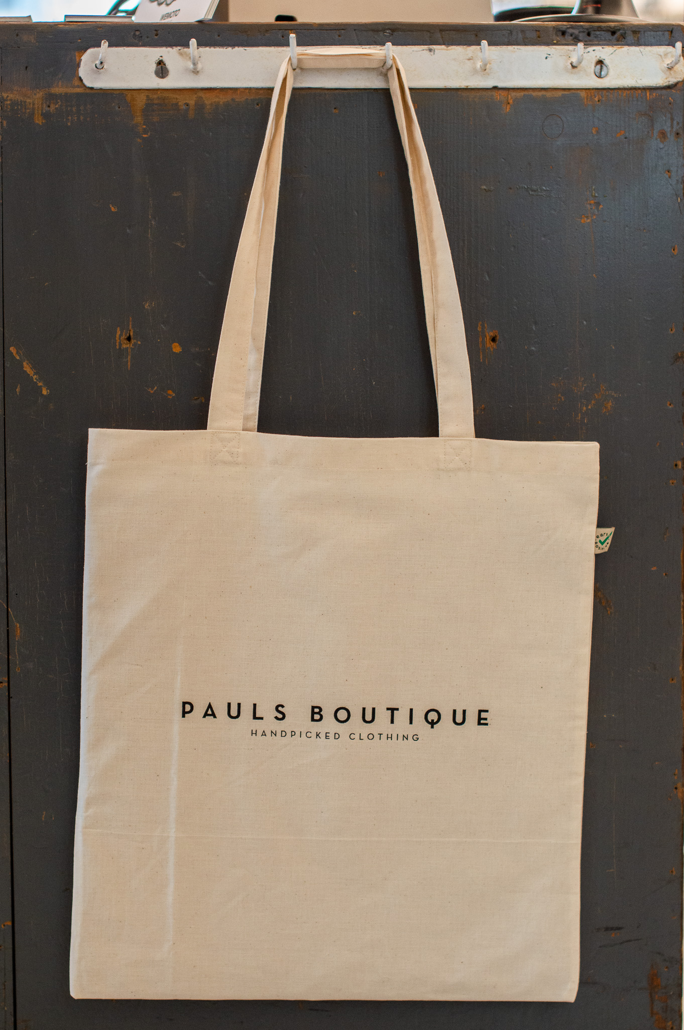 Pauls Boutique - CANVAS TOTE BAG - Natural/Black/Natural