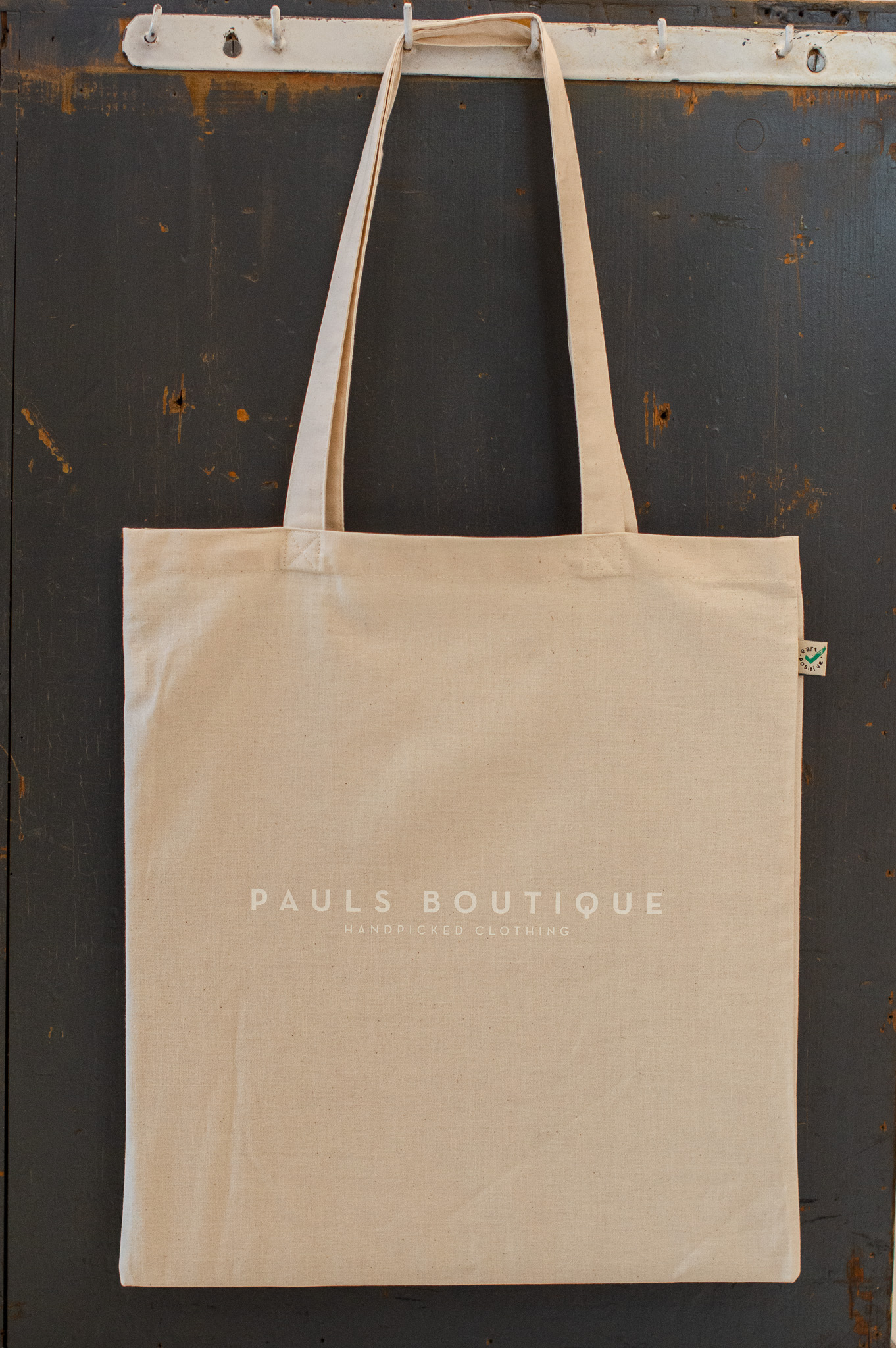 Pauls Boutique - CANVAS TOTE BAG - Natural/White/Natural