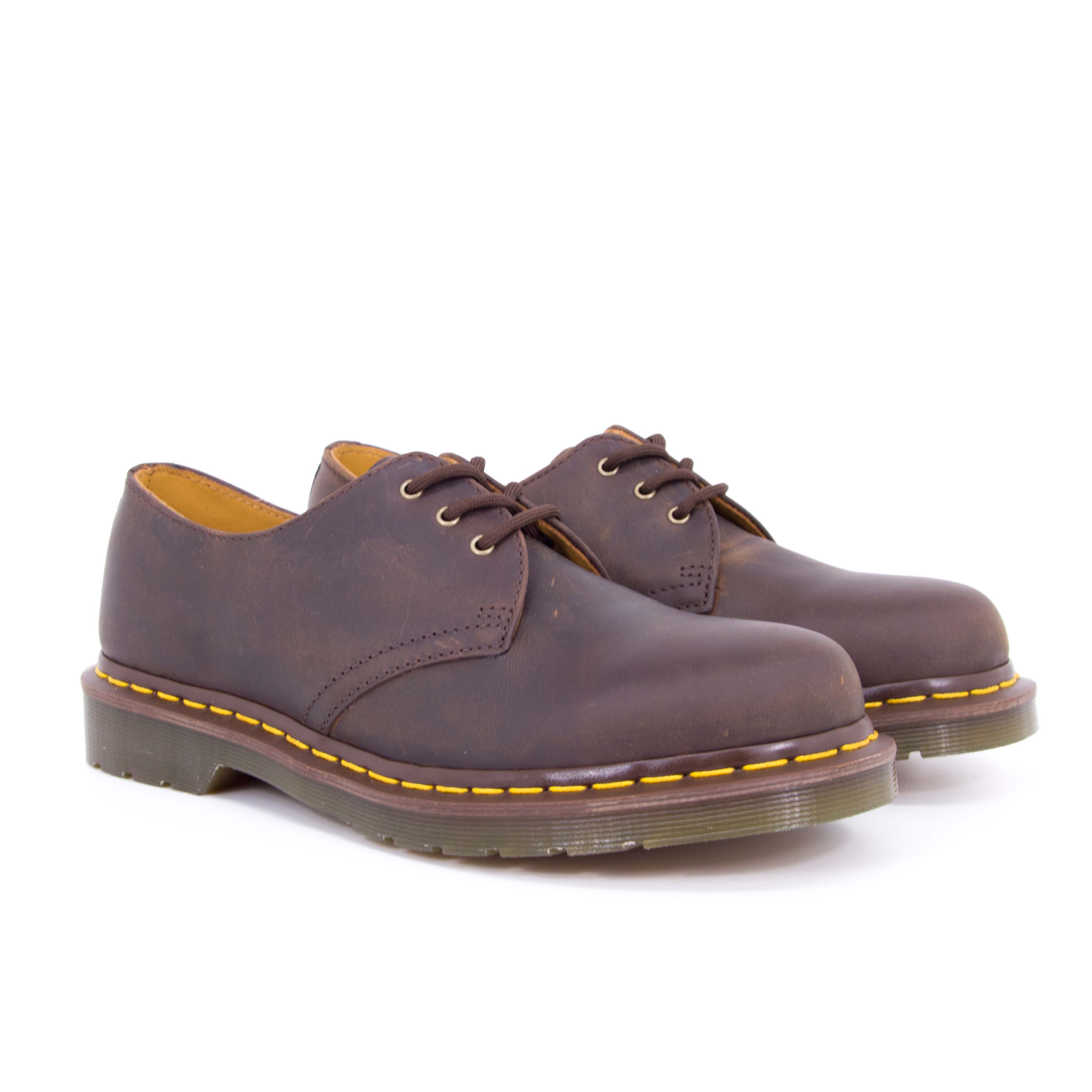 Dr. Martens - 1461 - Dark Brown/Gaucho Crazy Horse