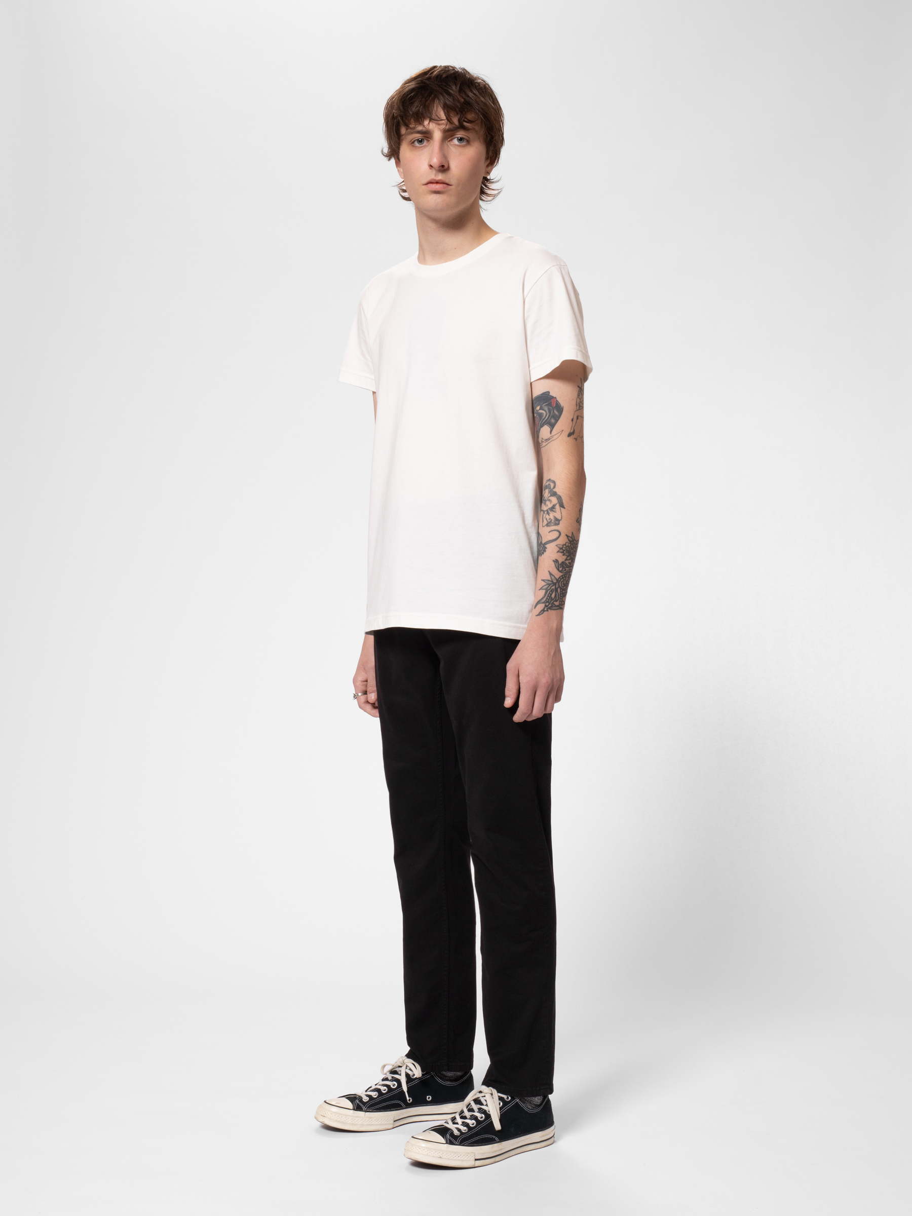 Nudie Jeans - EASY ALVIN PANT - Black Nudie Jeans - EASY ALVIN PANT - Black