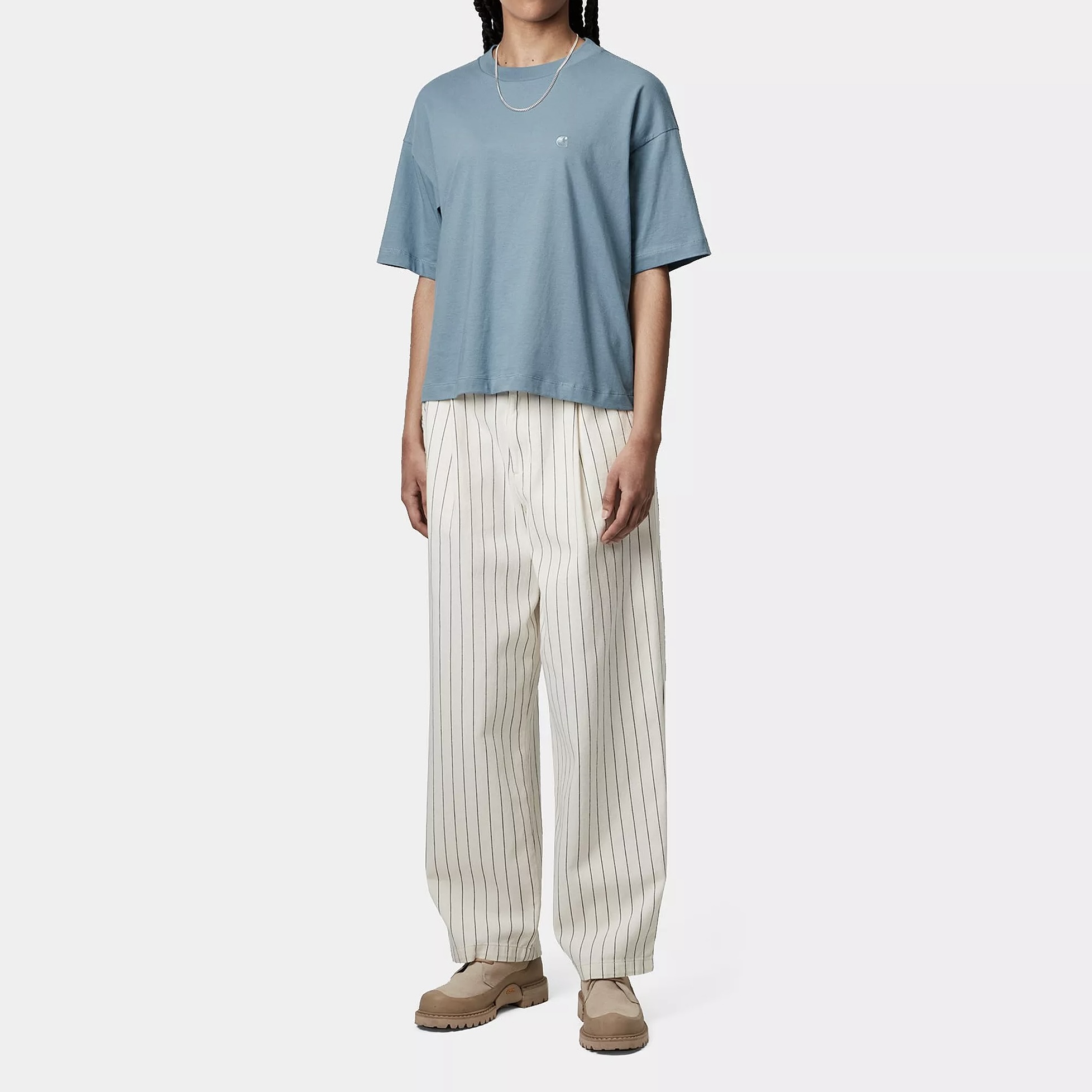 Carhartt WIP - W' S/S Chester T-Shirt -  Clay Blue