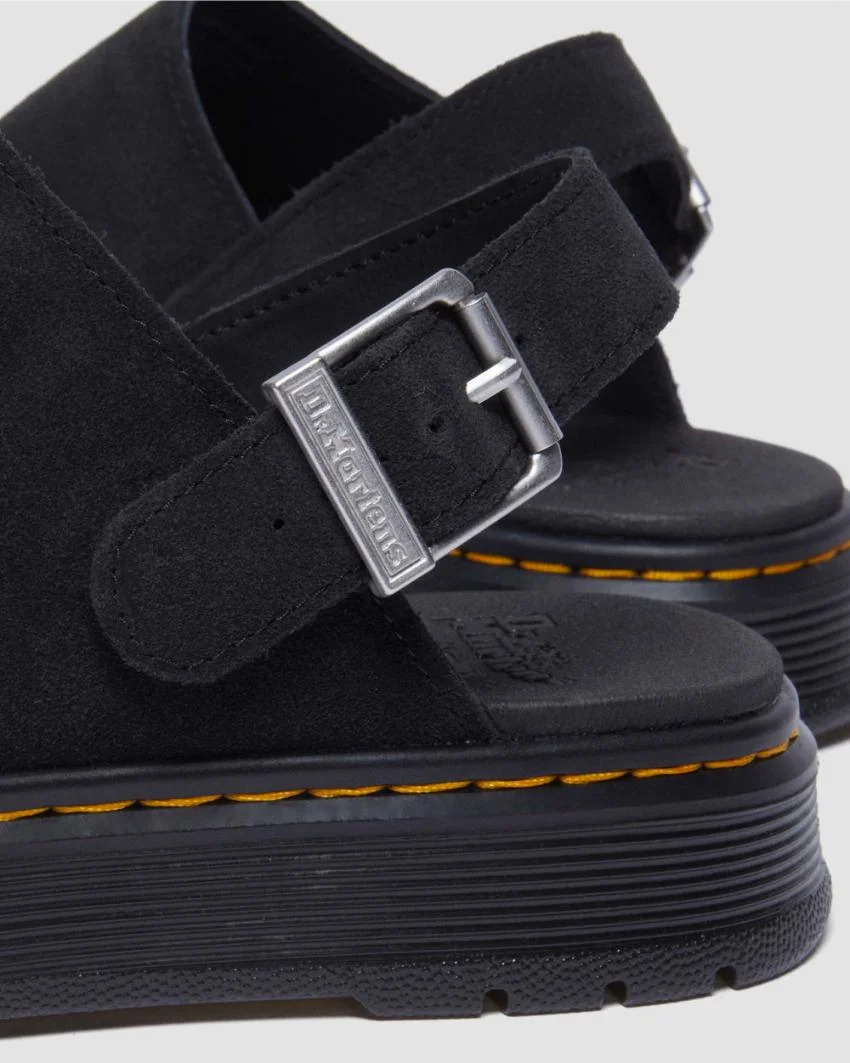 Dr. Martens - BROOKLINE MULE - Black (Bronx Suede)