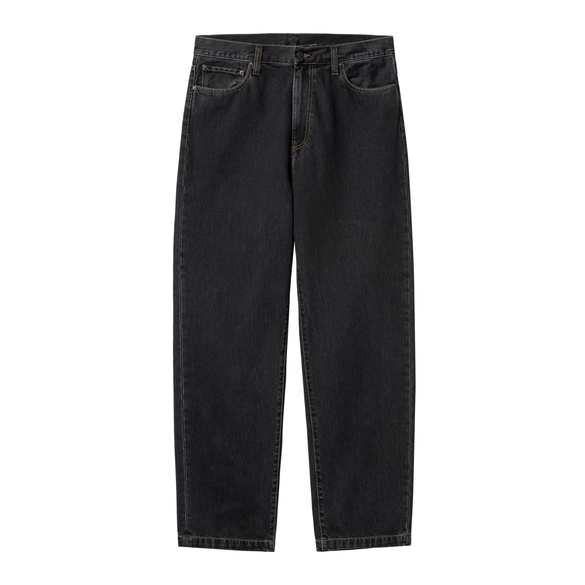 Carhartt WIP - AARON PANT - Black (stone washed)