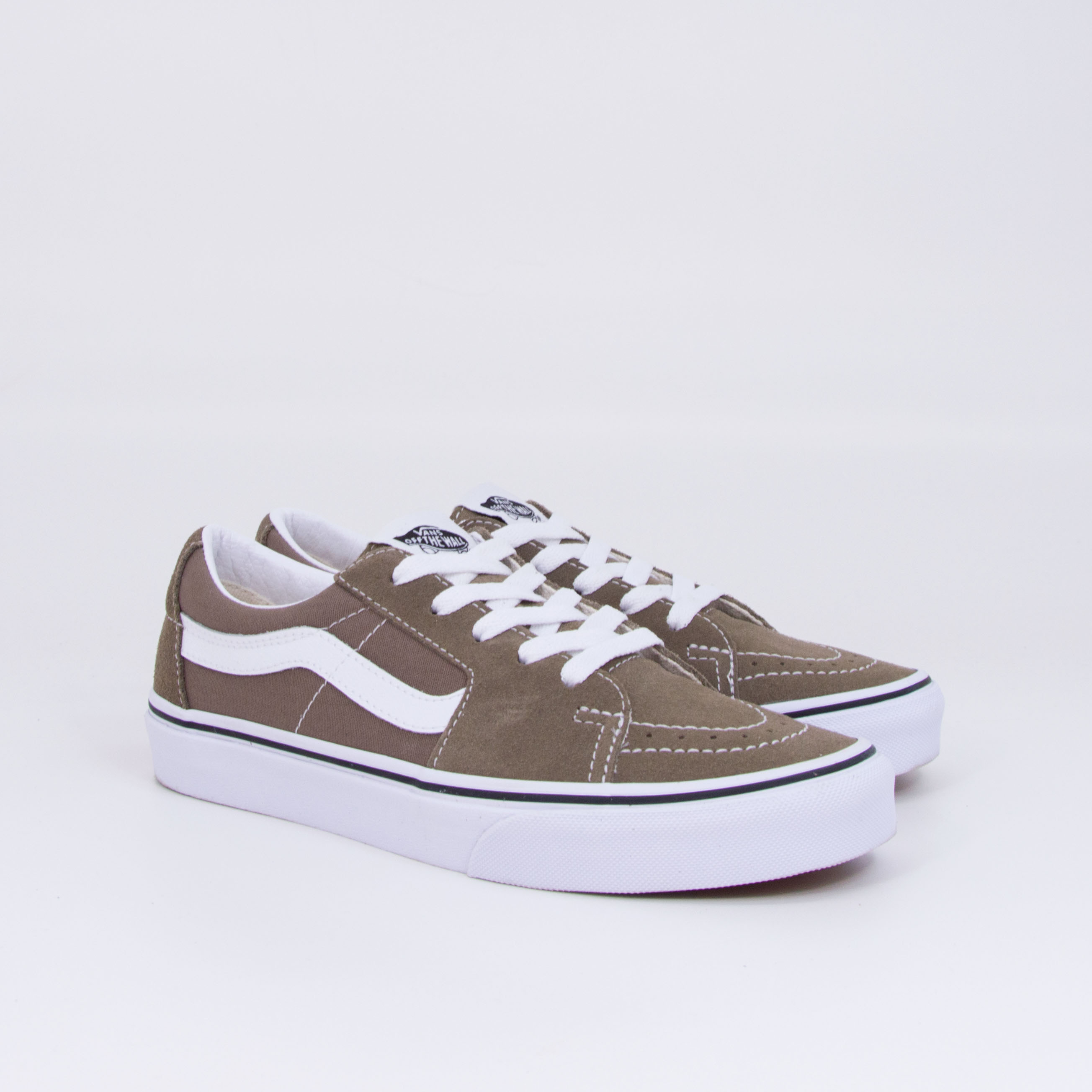 Vans - SK8-LOW - Walnut/True  White