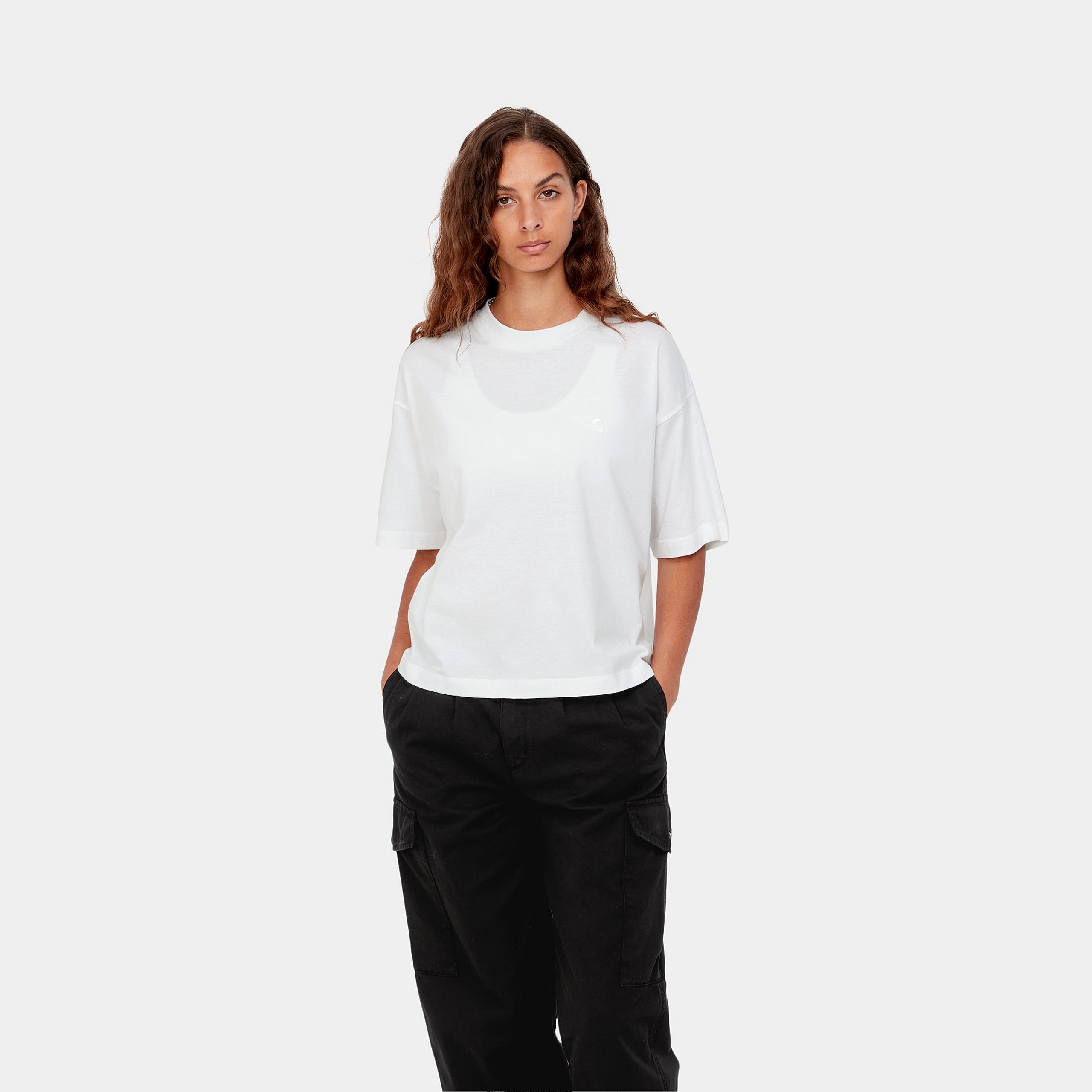 Carhartt WIP - W' S/S Chester T-Shirt - White