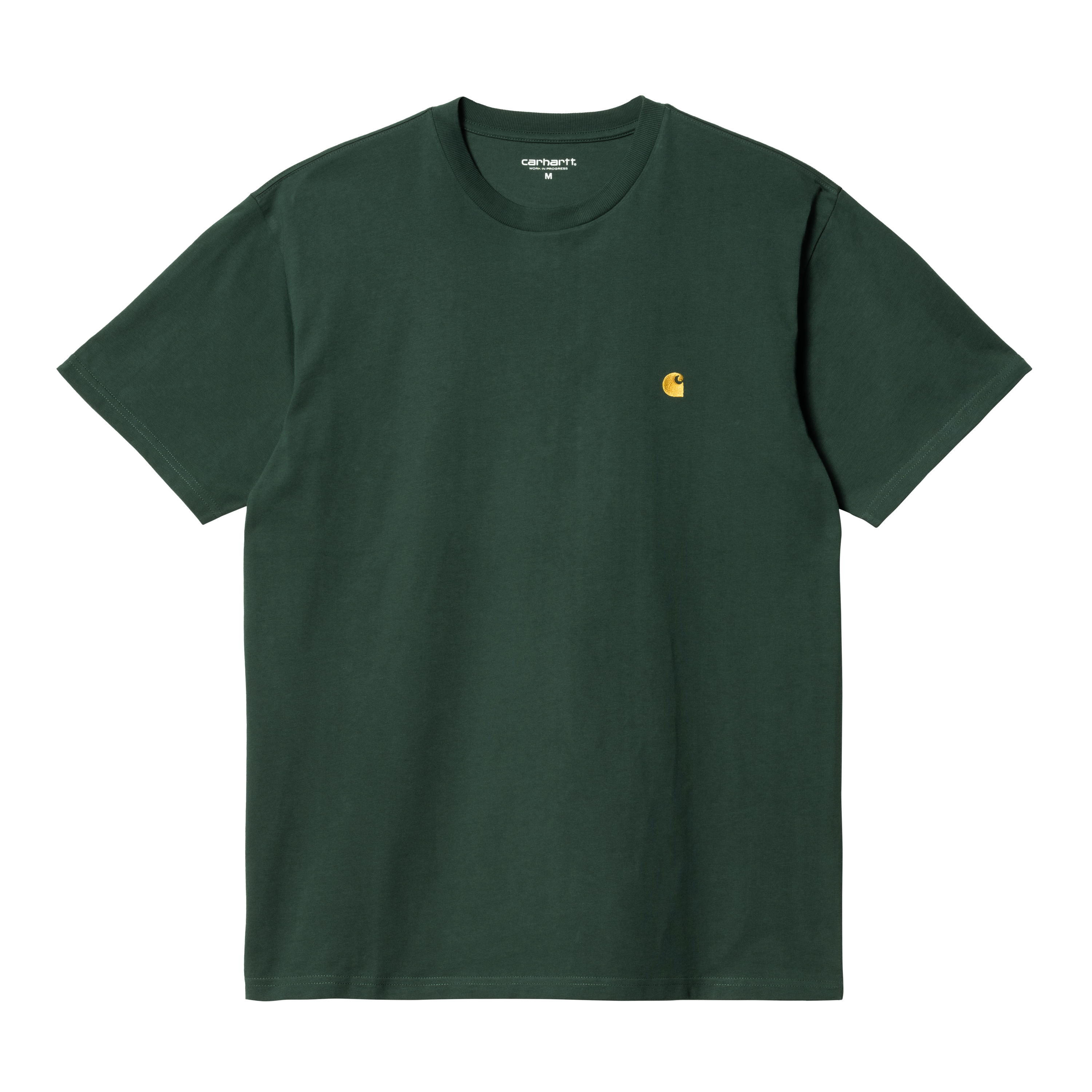 Carhartt WIP - CHASE T-SHIRT - Discovery Green/Gold 