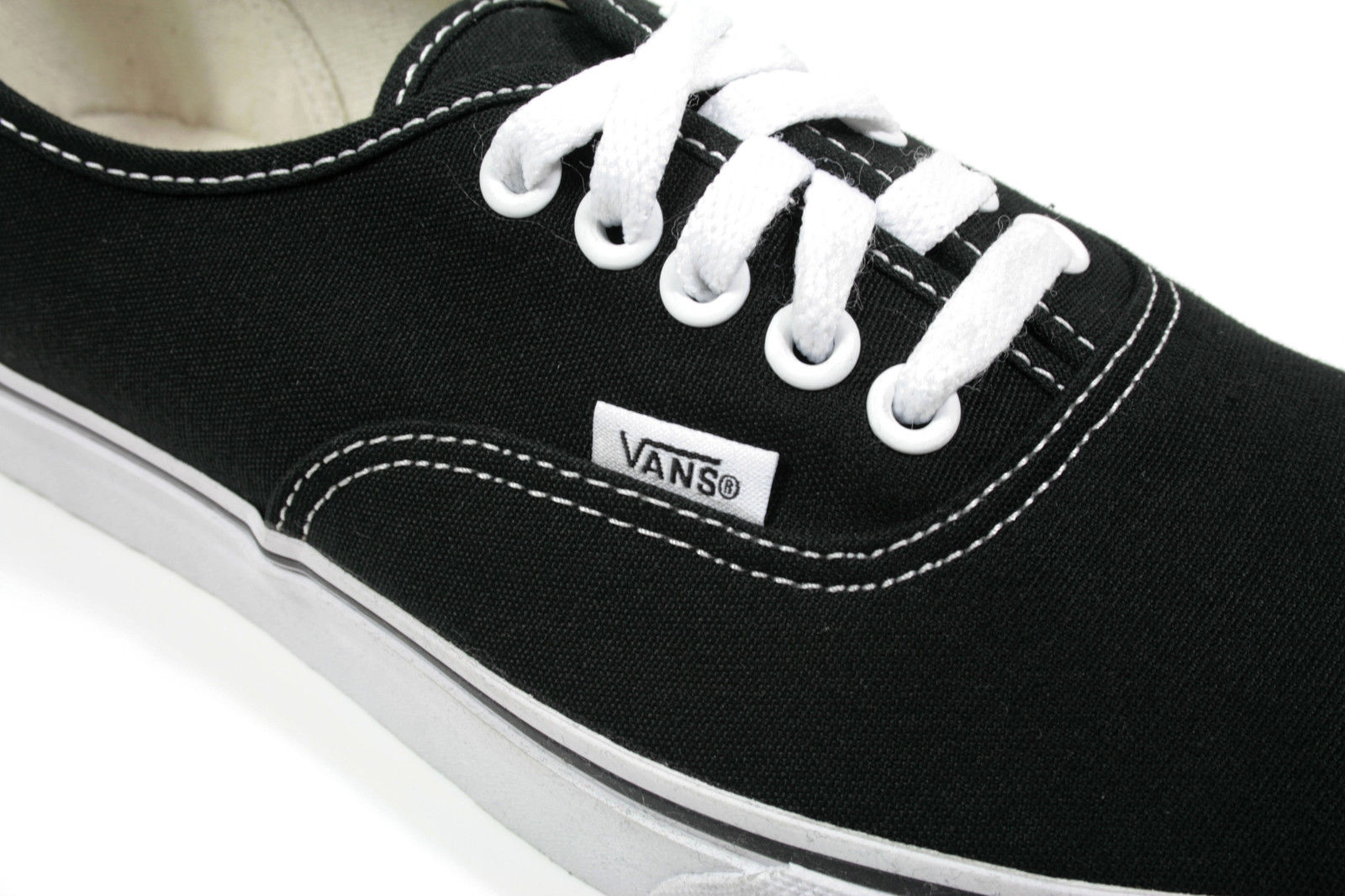 072fVYPAL7hFSmn Vans - AUTHENTIC - Black/White