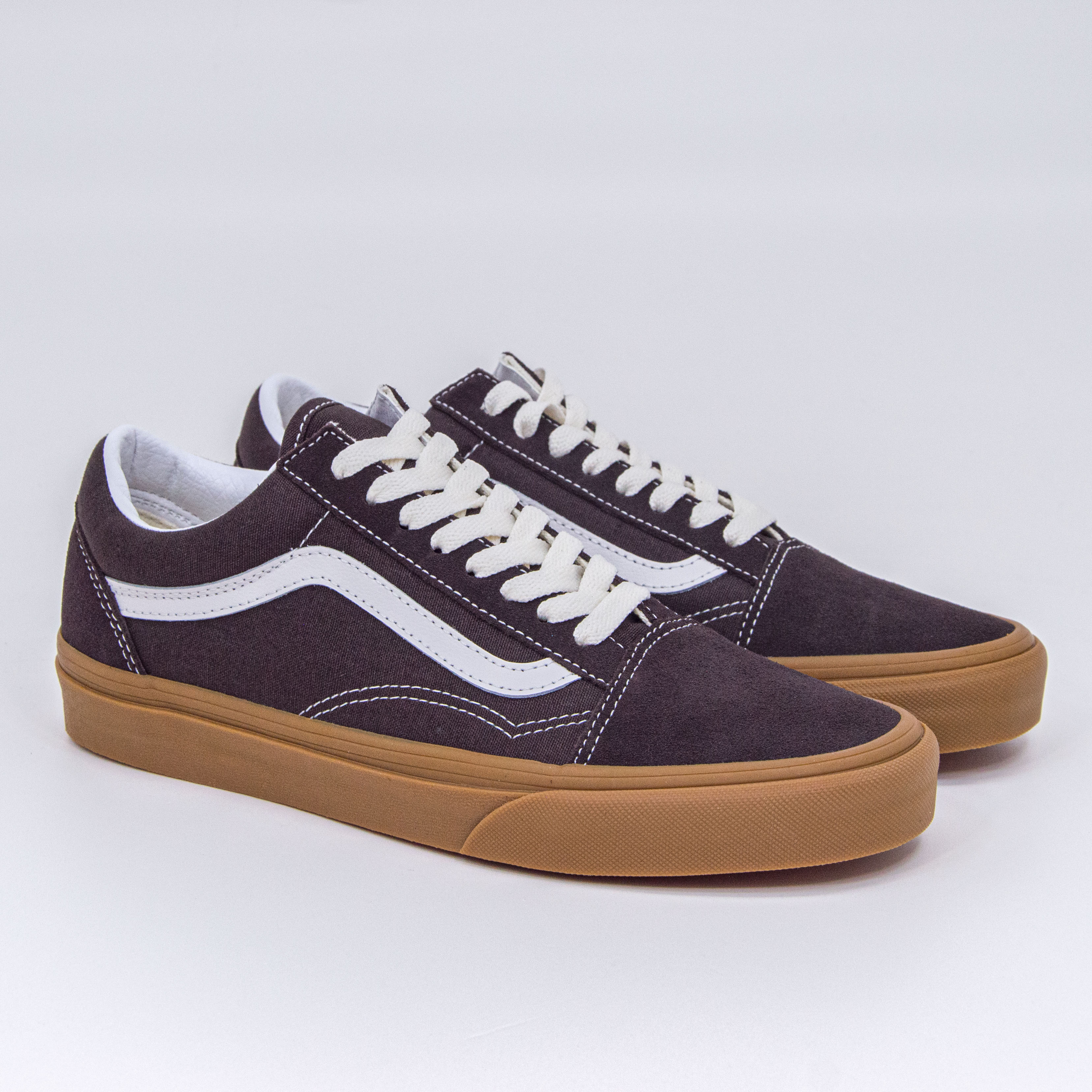 Vans - OLD SKOOL - Vintage Chocolate Gum