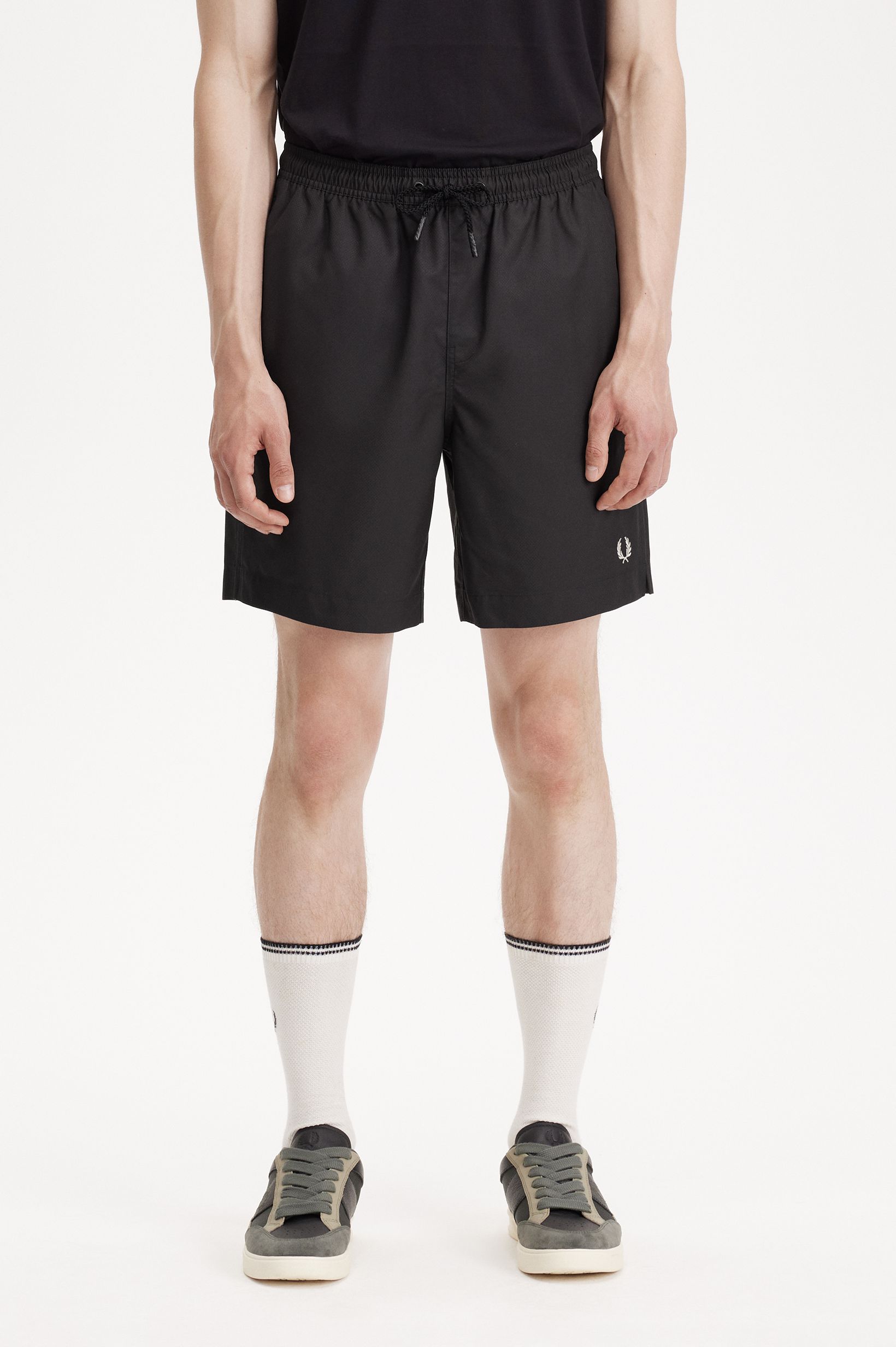 Fred Perry - CLASSIC SWIMSHORT - Black