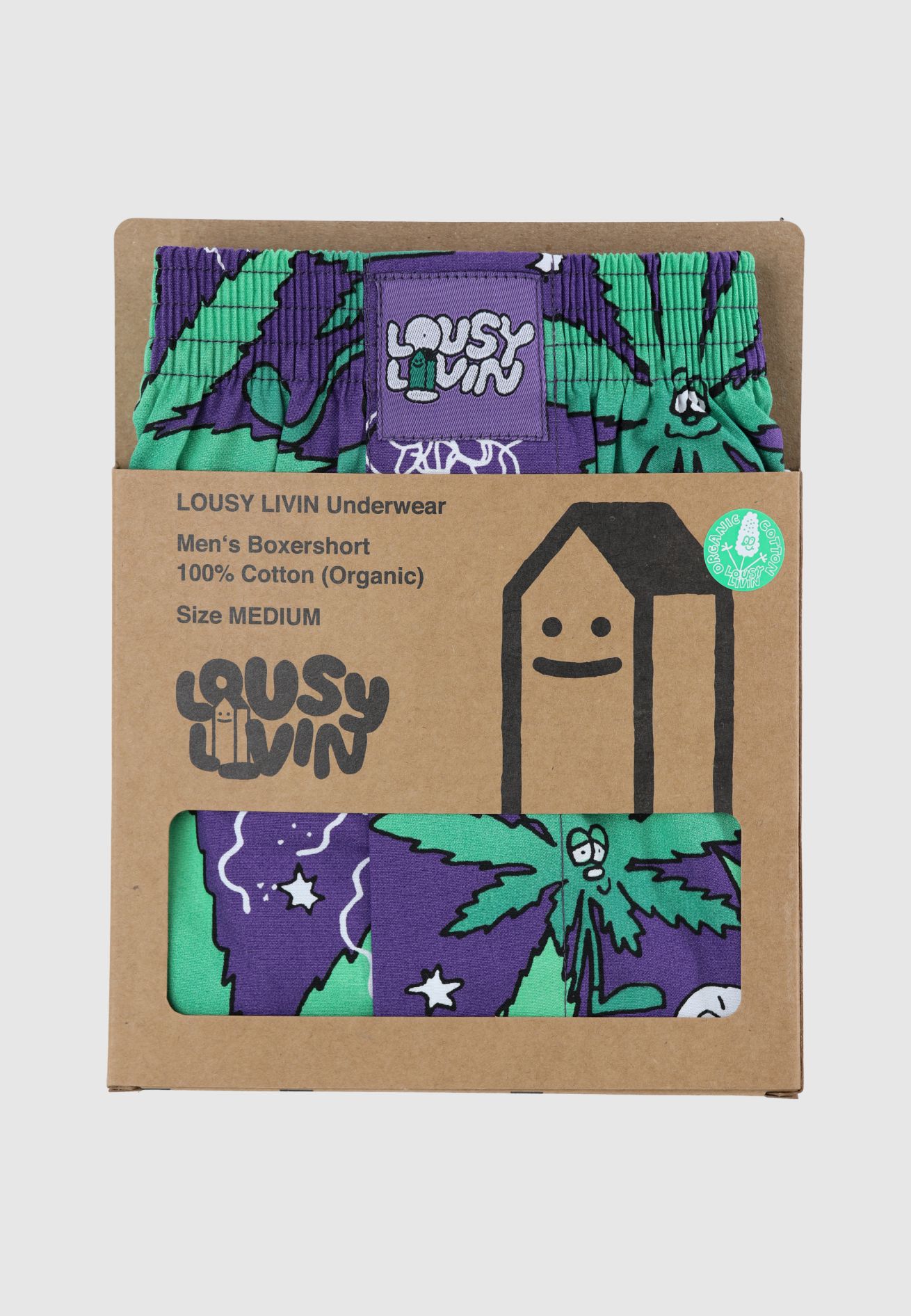 Lousy Livin - WEEDY BOXER - Purple Haze Lousy Livin - WEEDY BOXER - Purple Haze