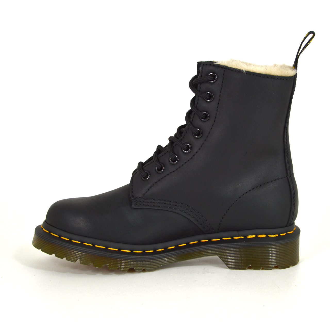 Dr. Martens - 1460 SERENA - Black Burnished Wyoming