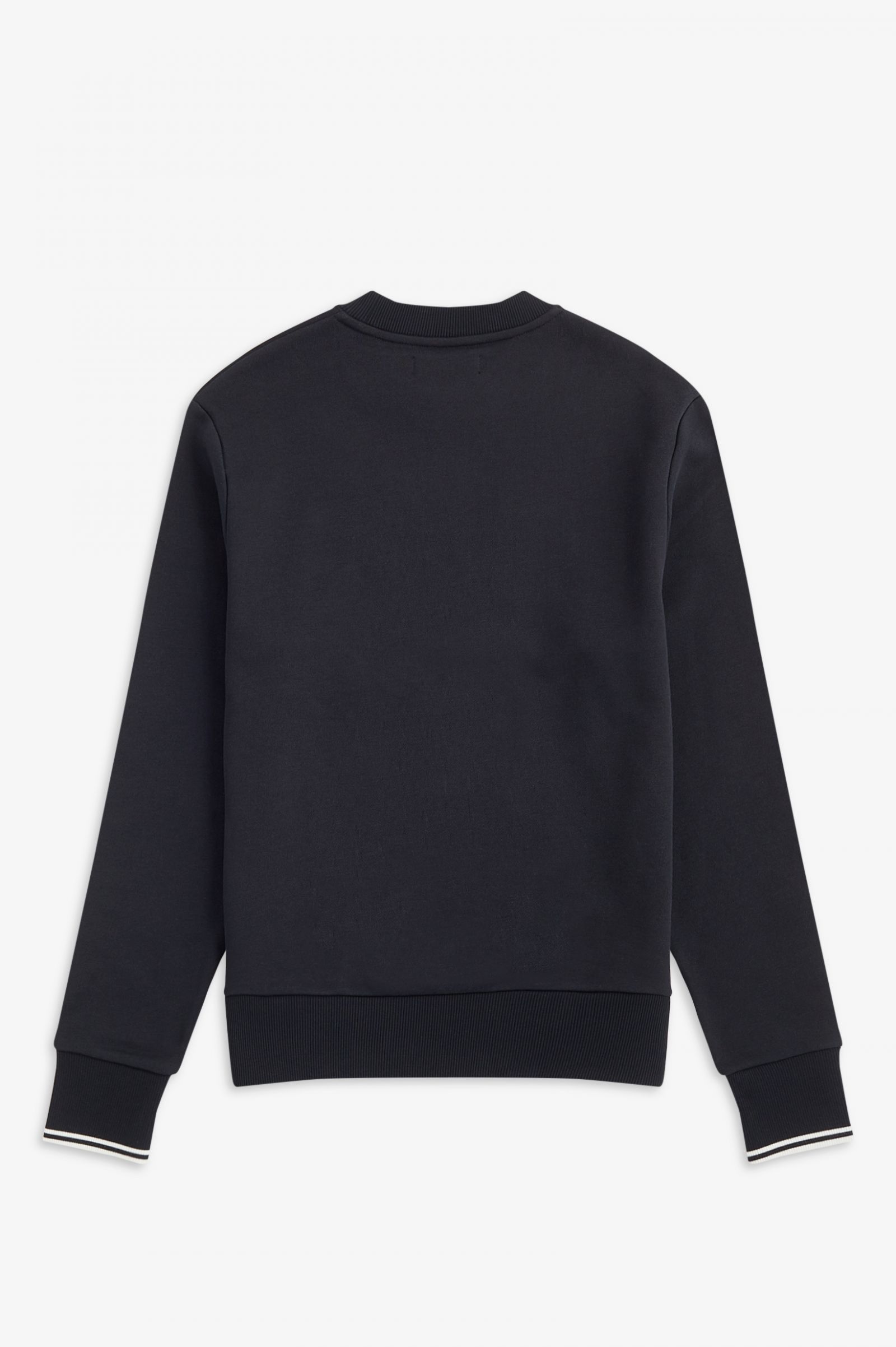 Fred Perry - CREW NECK SWEATSHIRT - Black