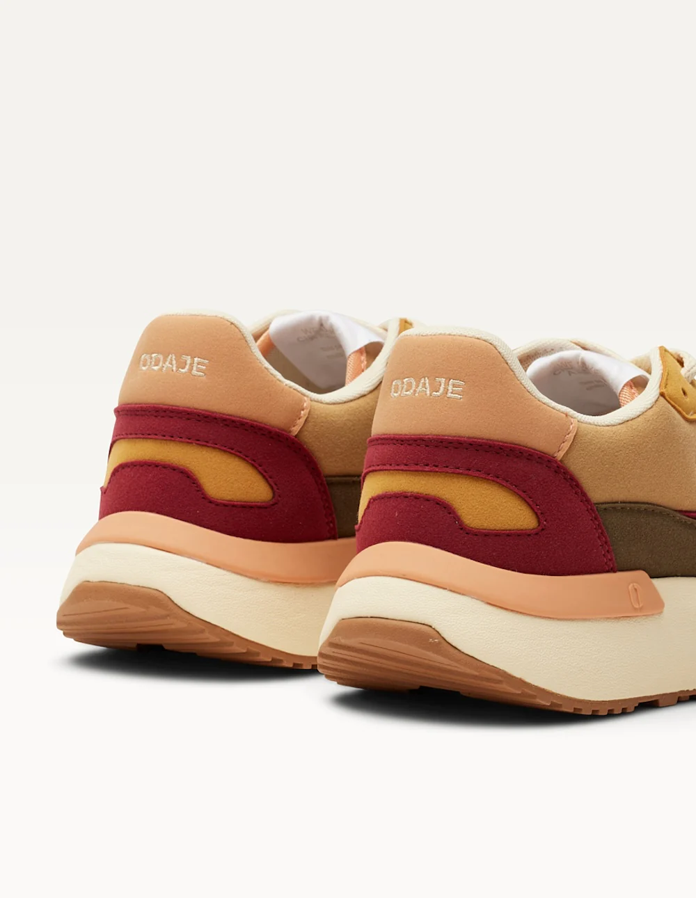 ODAJE - ANAELLE - Bordeaux/Ecru/Peach