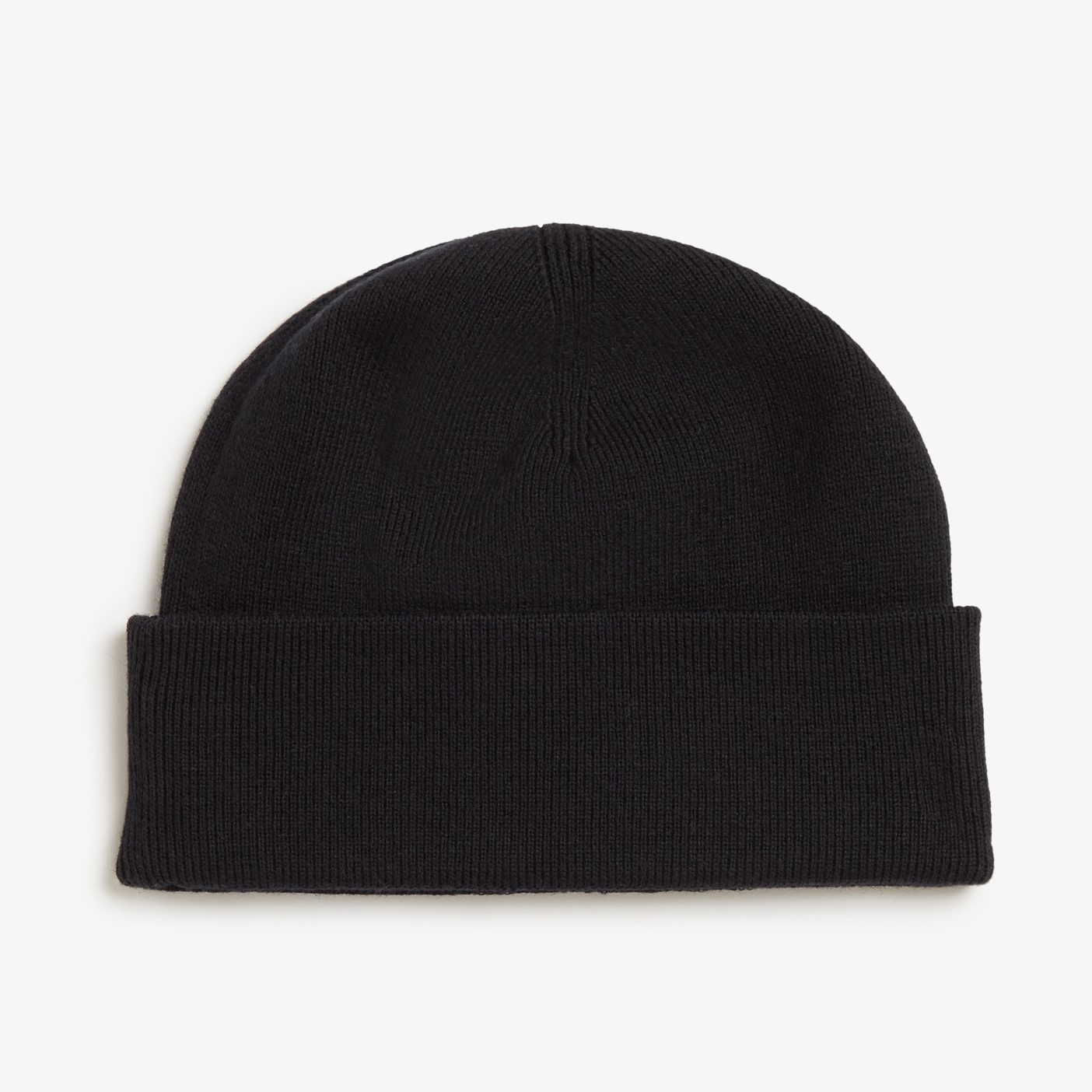 Fred Perry - MERINO WOOL BEANIE - Black/Gunmetal