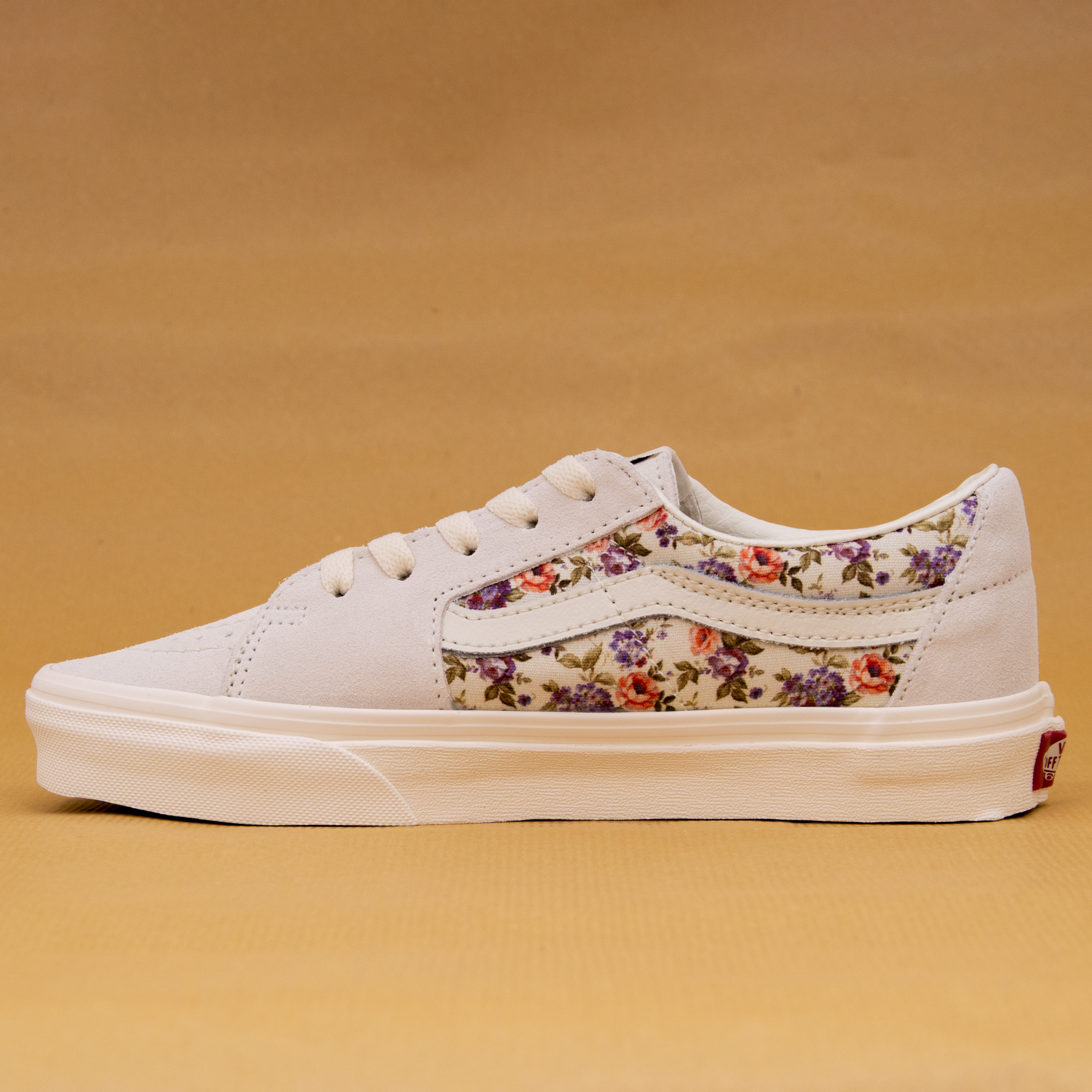 Vans - SK8-LOW - Vintage Floral Marshmallow Vans - SK8-LOW - Vintage Floral Marshmallow