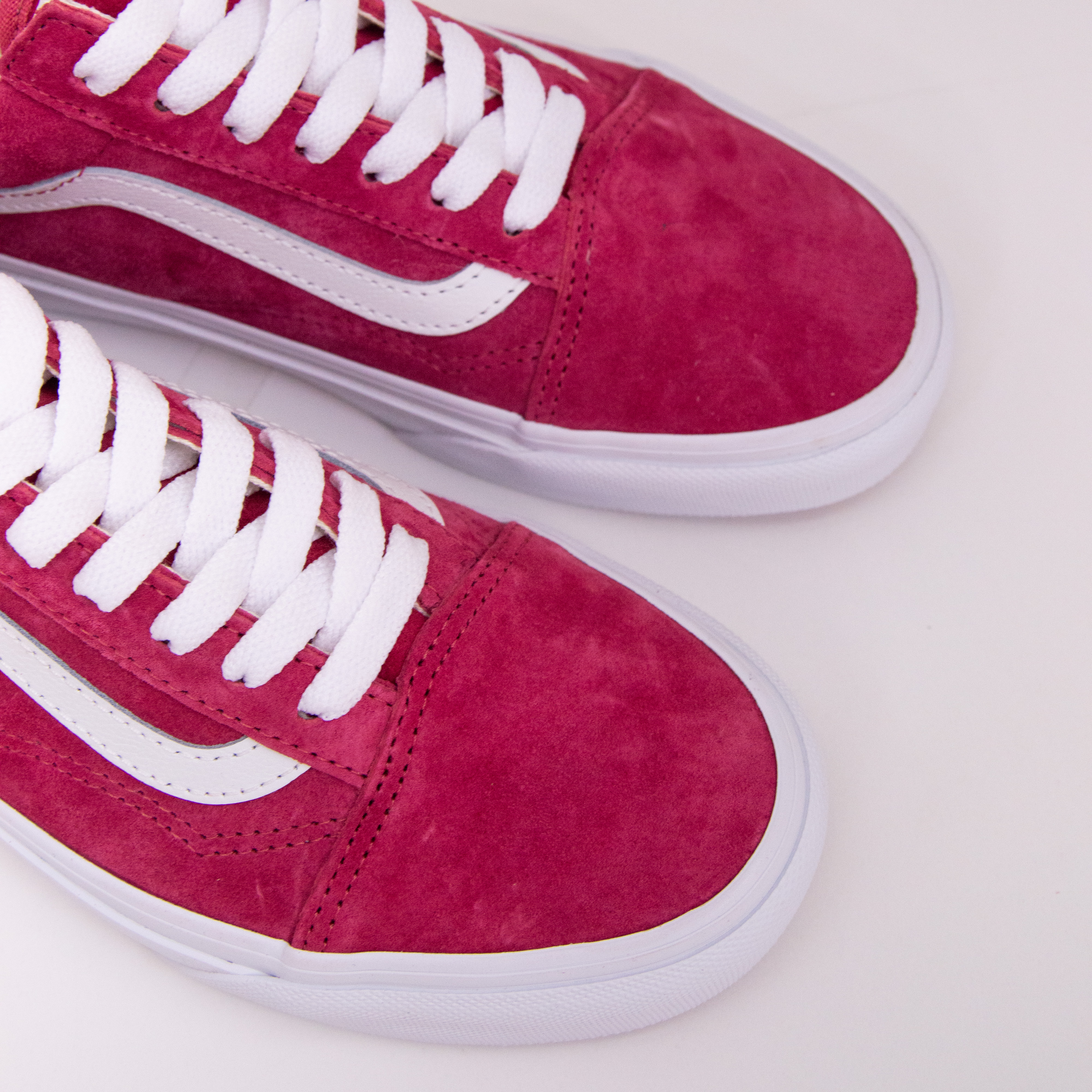 Vans - OLD SKOOL - Pig Suede - Holly Berry