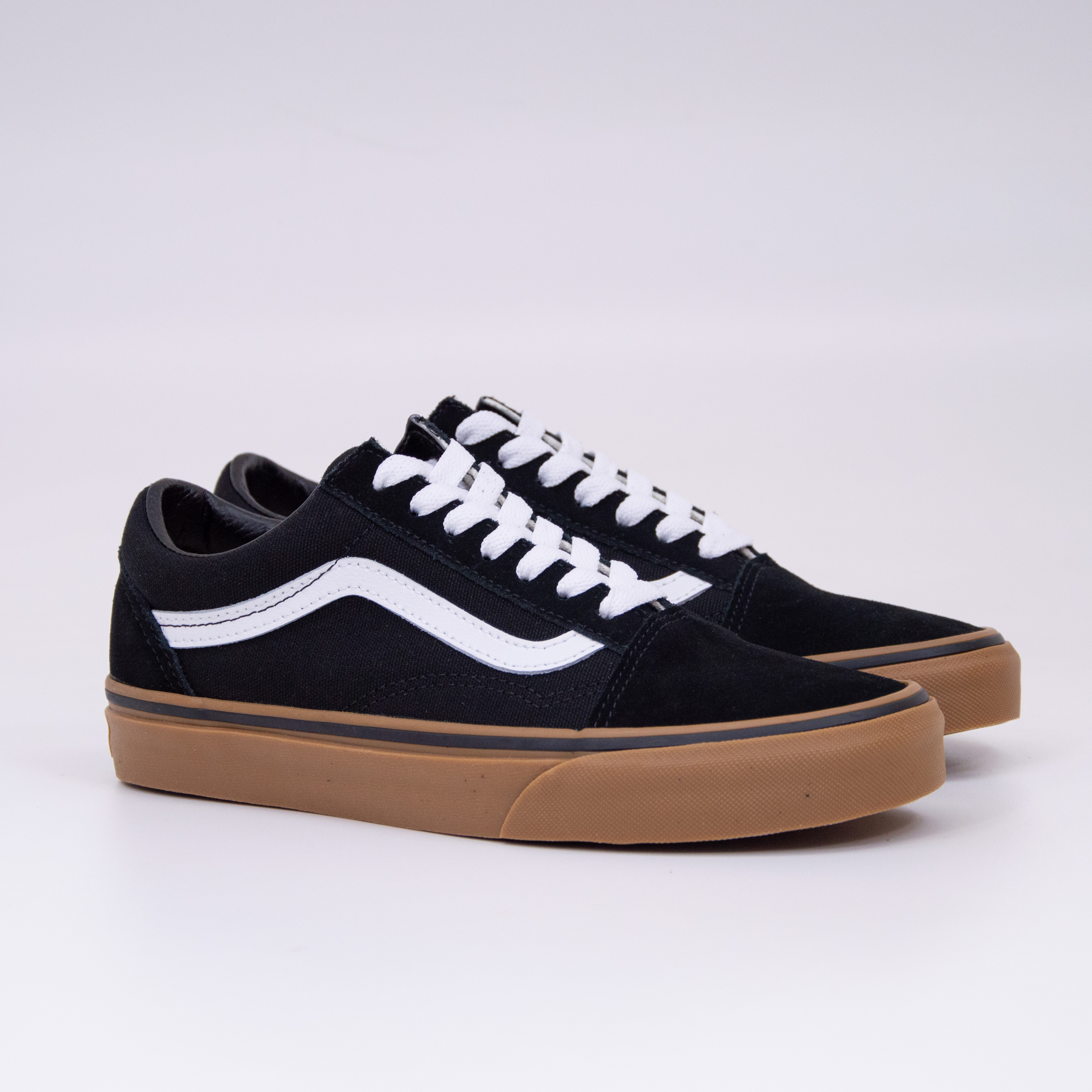 Vans - OLD SKOOL (GUMSOLE) - Black/Medium Gum 