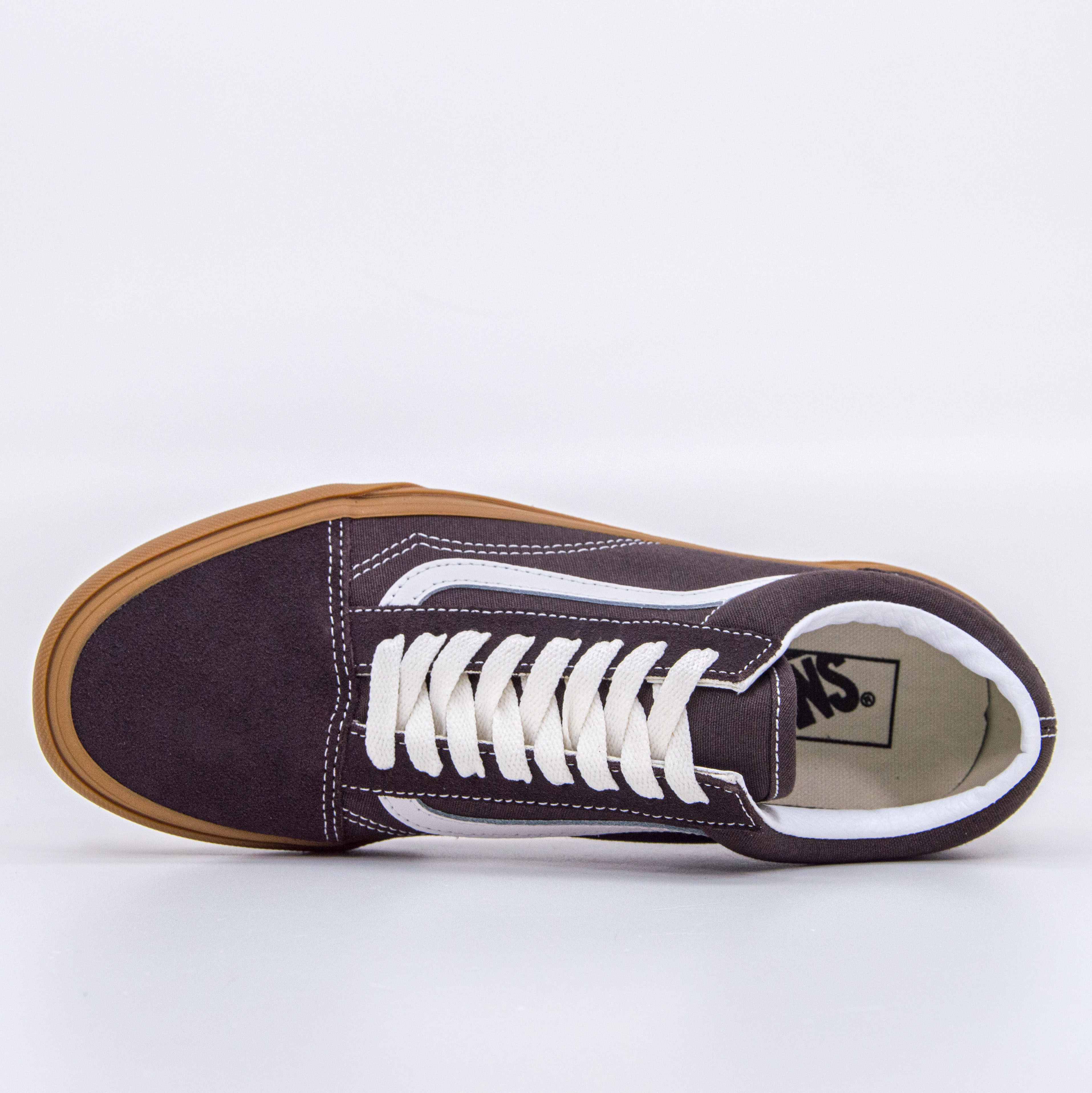 Vans - OLD SKOOL - Vintage Chocolate Gum