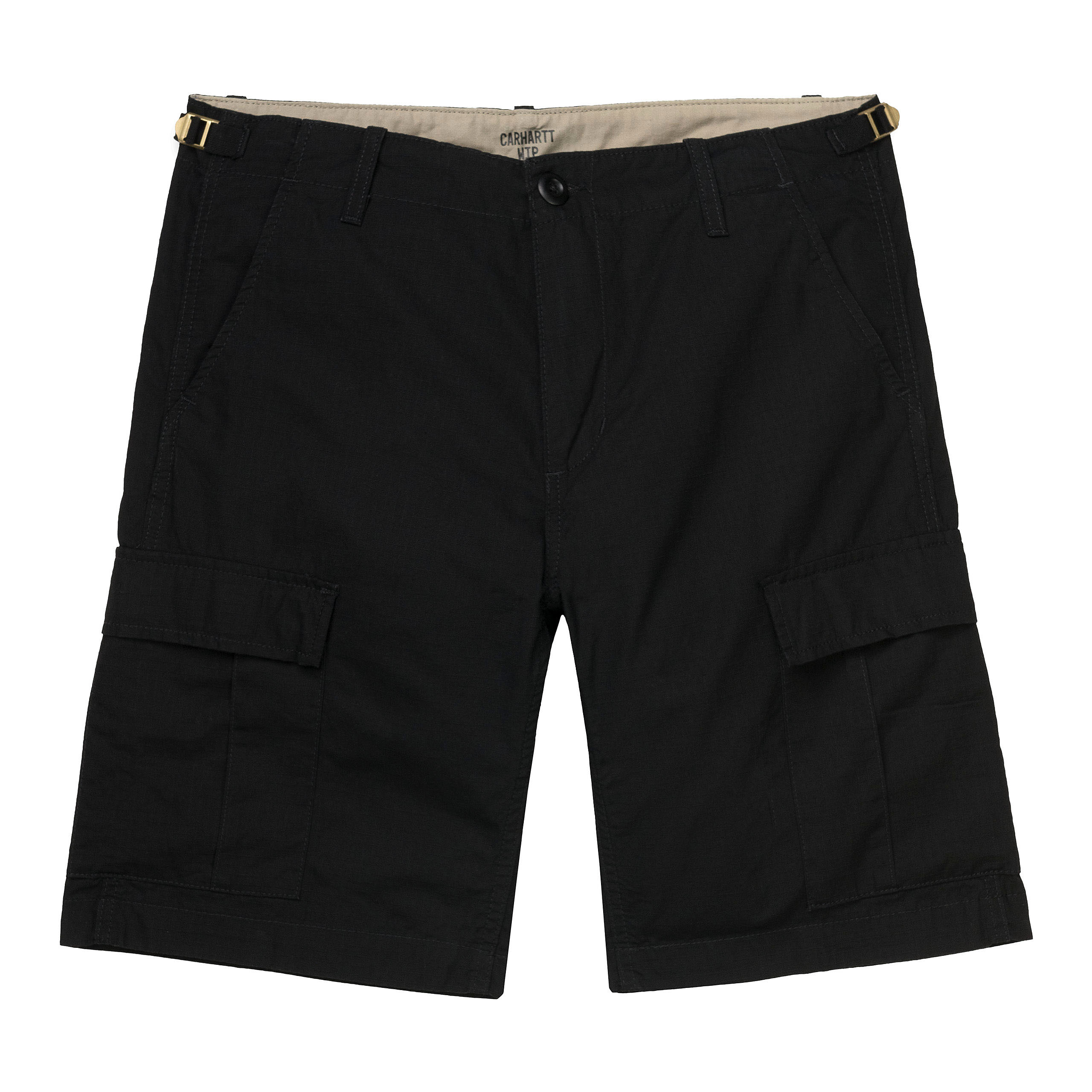 Carhartt WIP - AVIATION SHORT -  Black (rinsed)