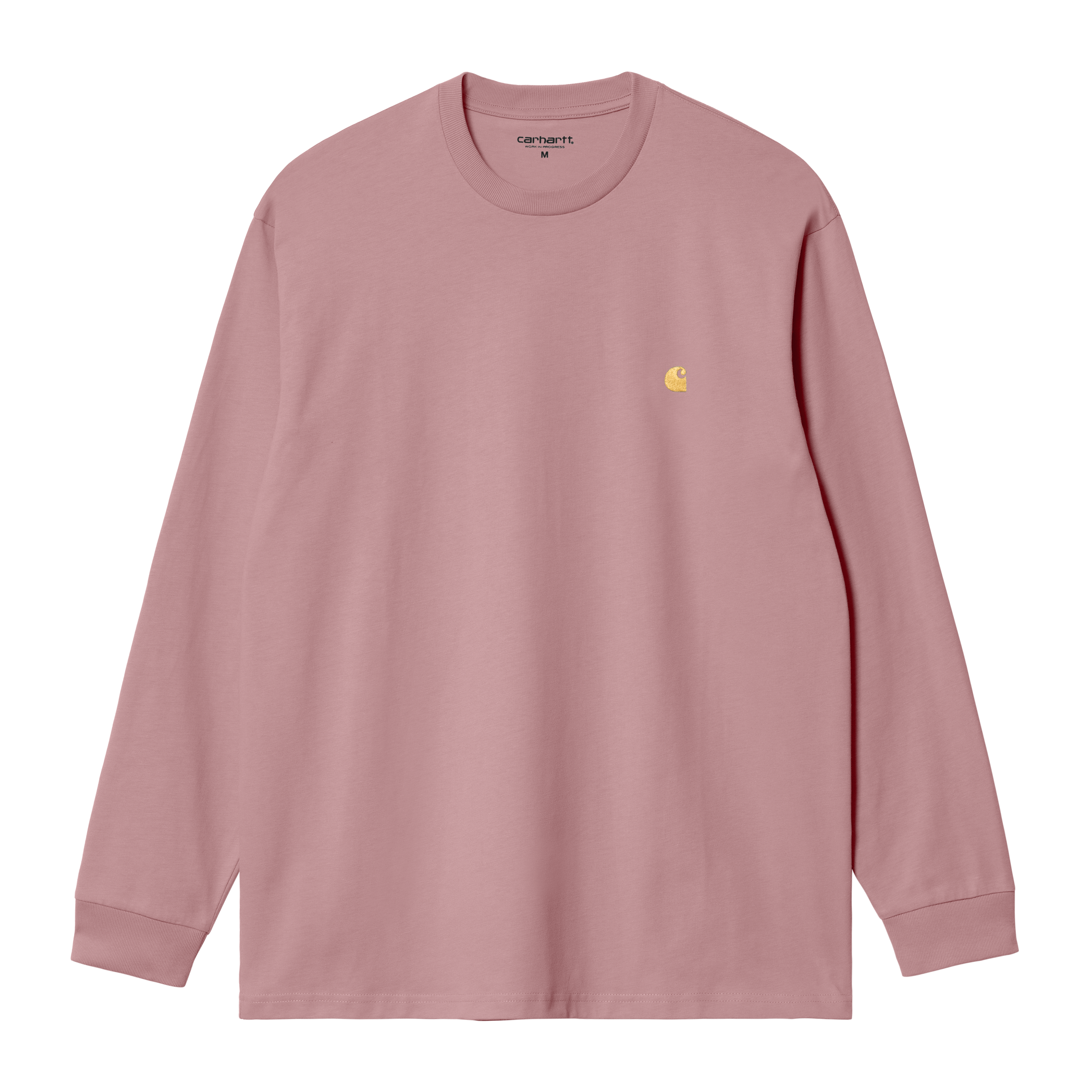 Carhartt WIP - L/S CHASE T-SHIRT - Glassy Pink/Gold