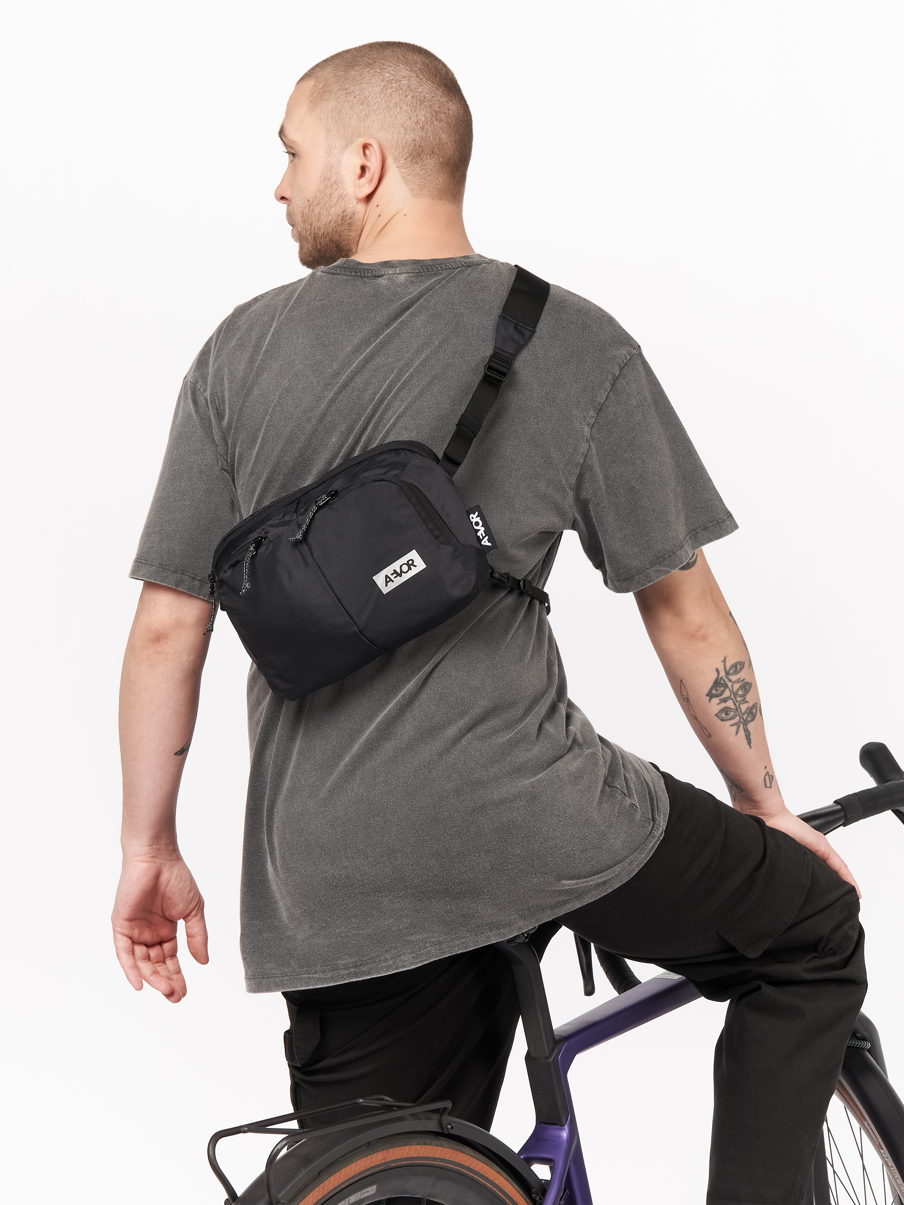 Aevor - SACOCHE BAG - Ripstop Black