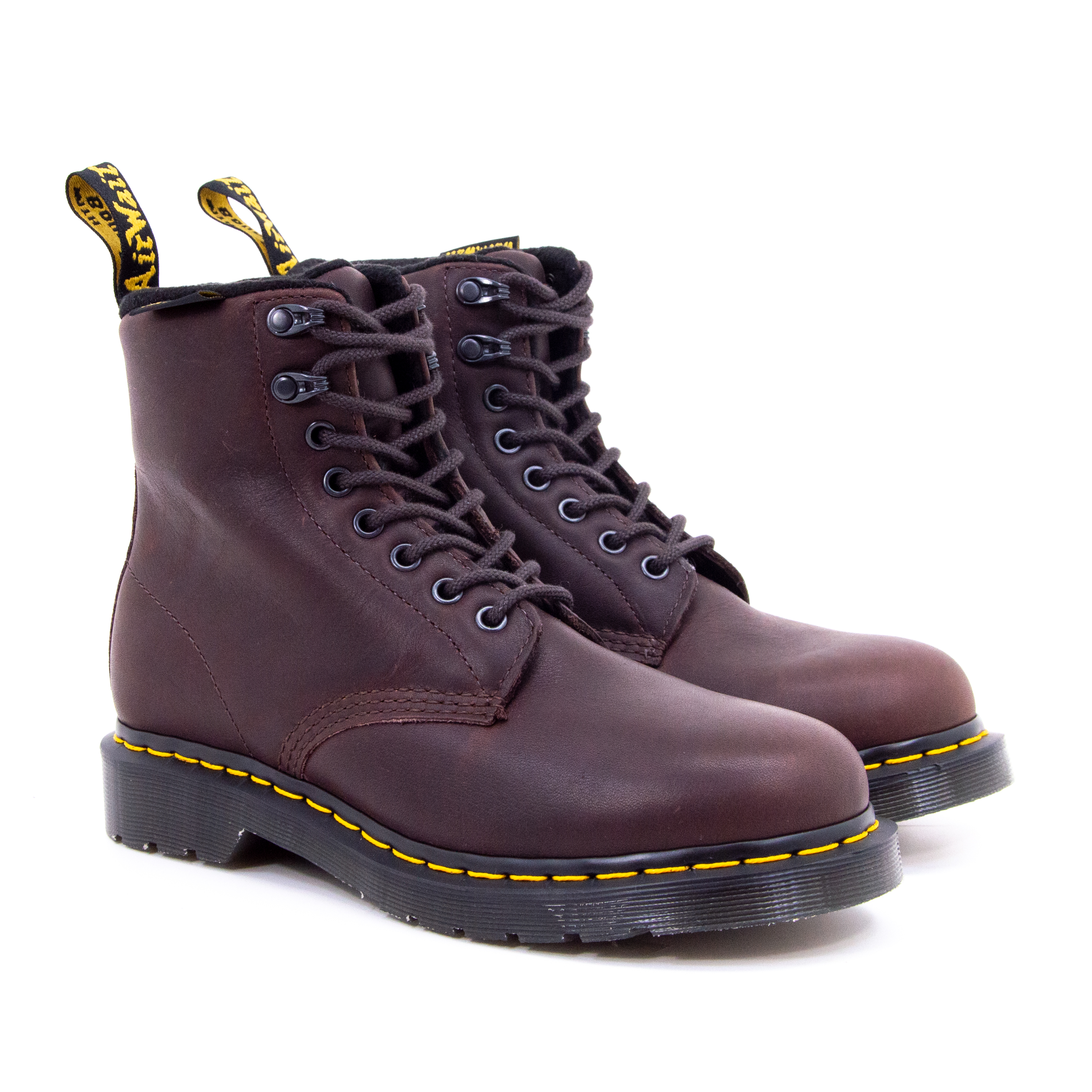 Dr. Martens - 1460 PASCAL - Dark Brown Valor WP 