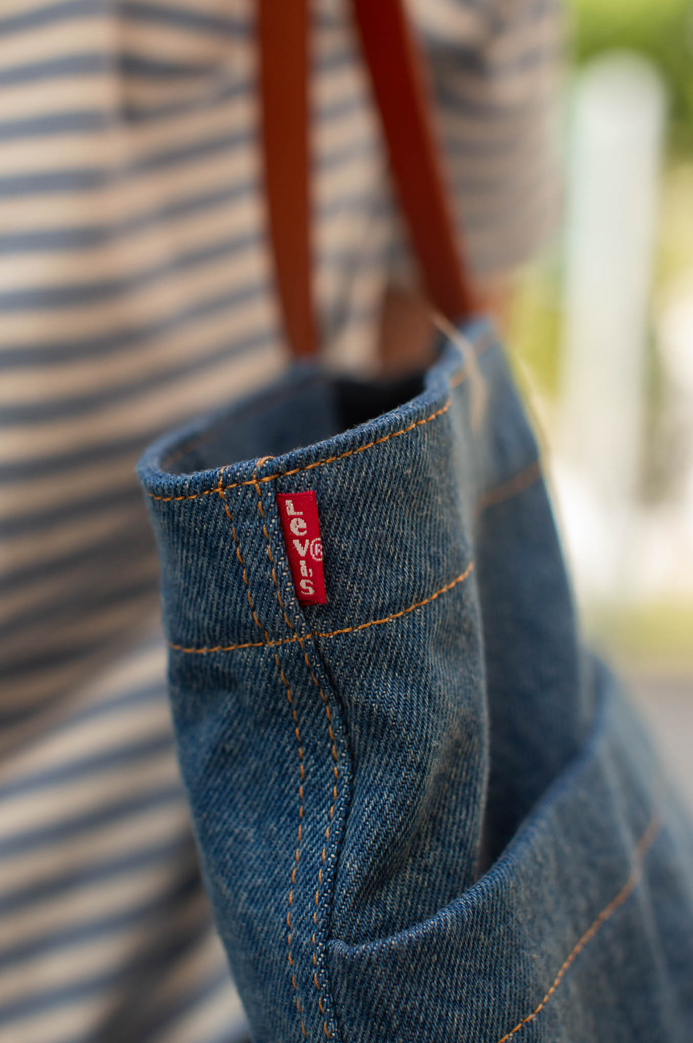 Levi’s® - HERITAGE TOTE ALL BAG - Medium Blue Levi’s® - HERITAGE TOTE ALL BAG - Medium Blue