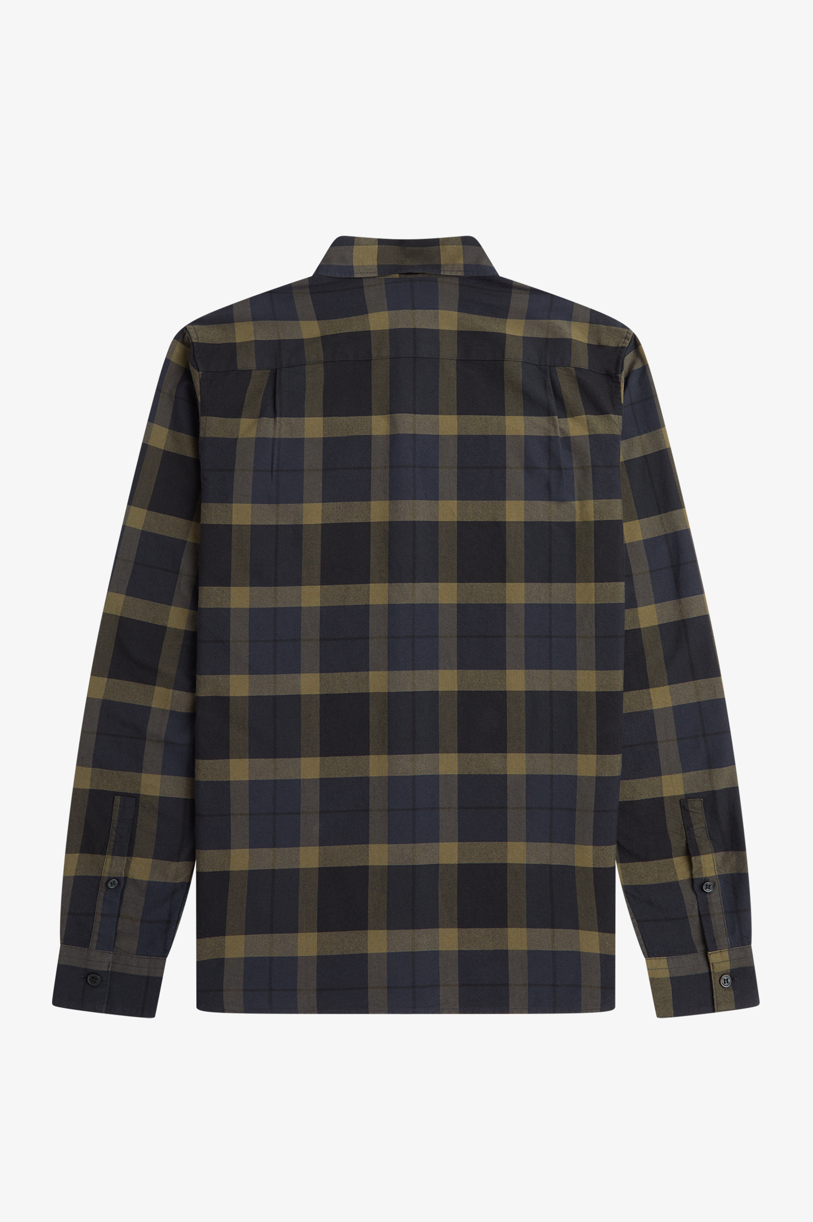 Fred Perry - TARTAN SHIRT - Uniform Green Fred Perry - TARTAN SHIRT - Uniform Green
