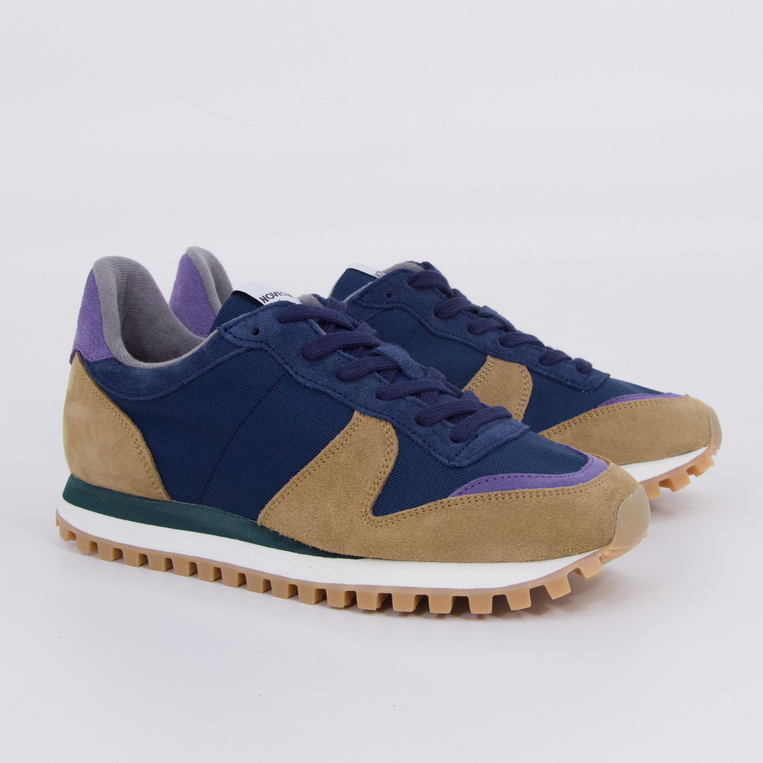 Novesta - MARATHON TRAIL - Navy/Camel