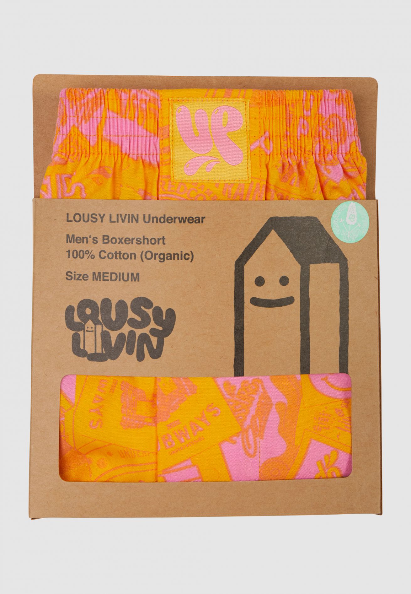Lousy Livin - UP STICKER CLASH - Yellow