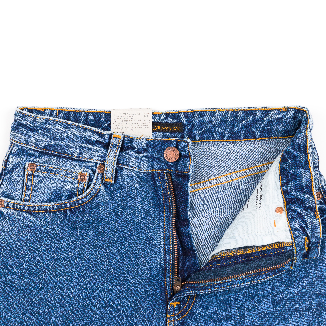 Nudie Jeans - BREEZY BRITT - Friendly Blue