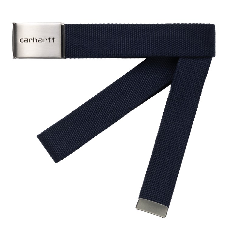 Carhartt WIP - CLIP BELT CHROME - Dark Navy