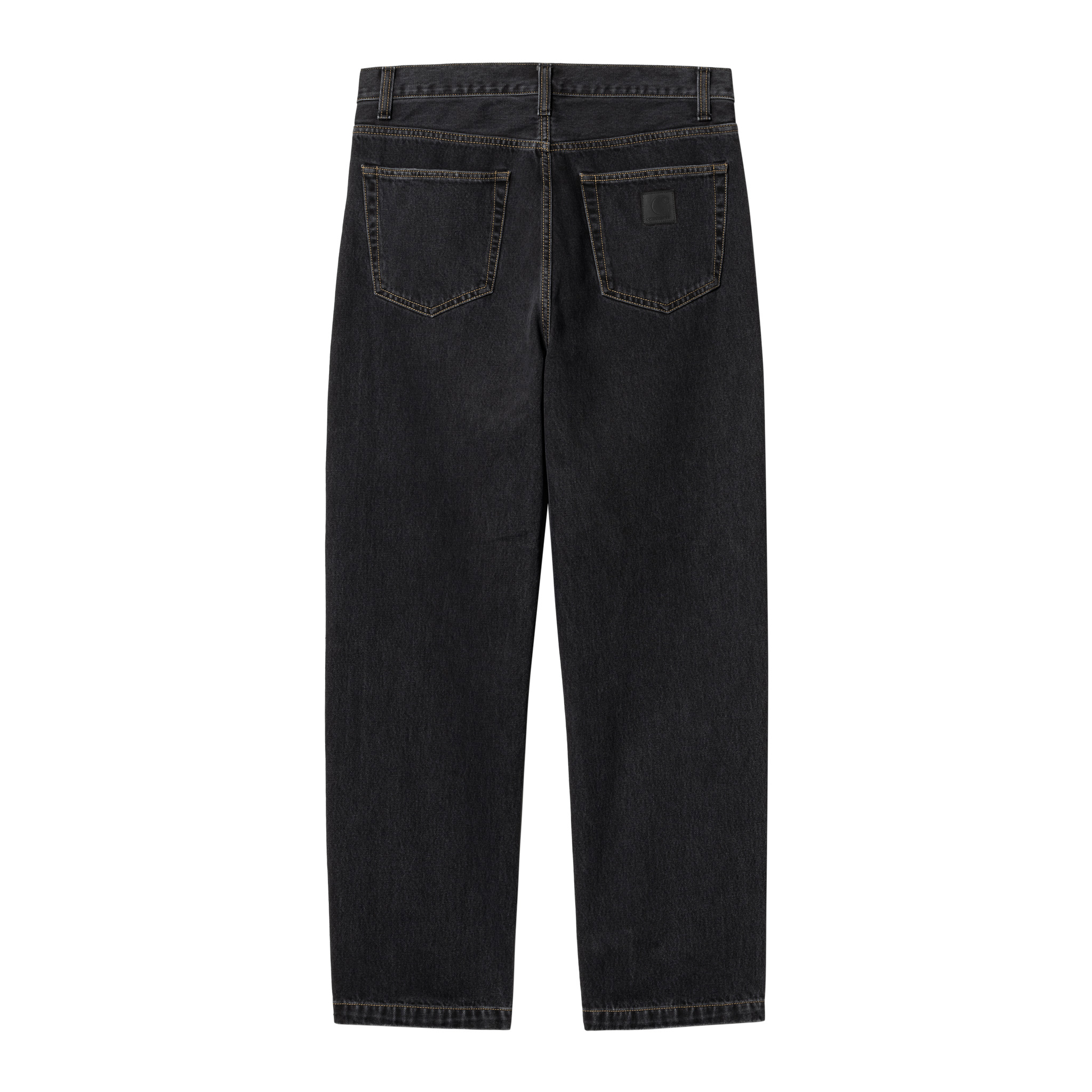 Carhartt WIP - AARON PANT - Black (stone washed)