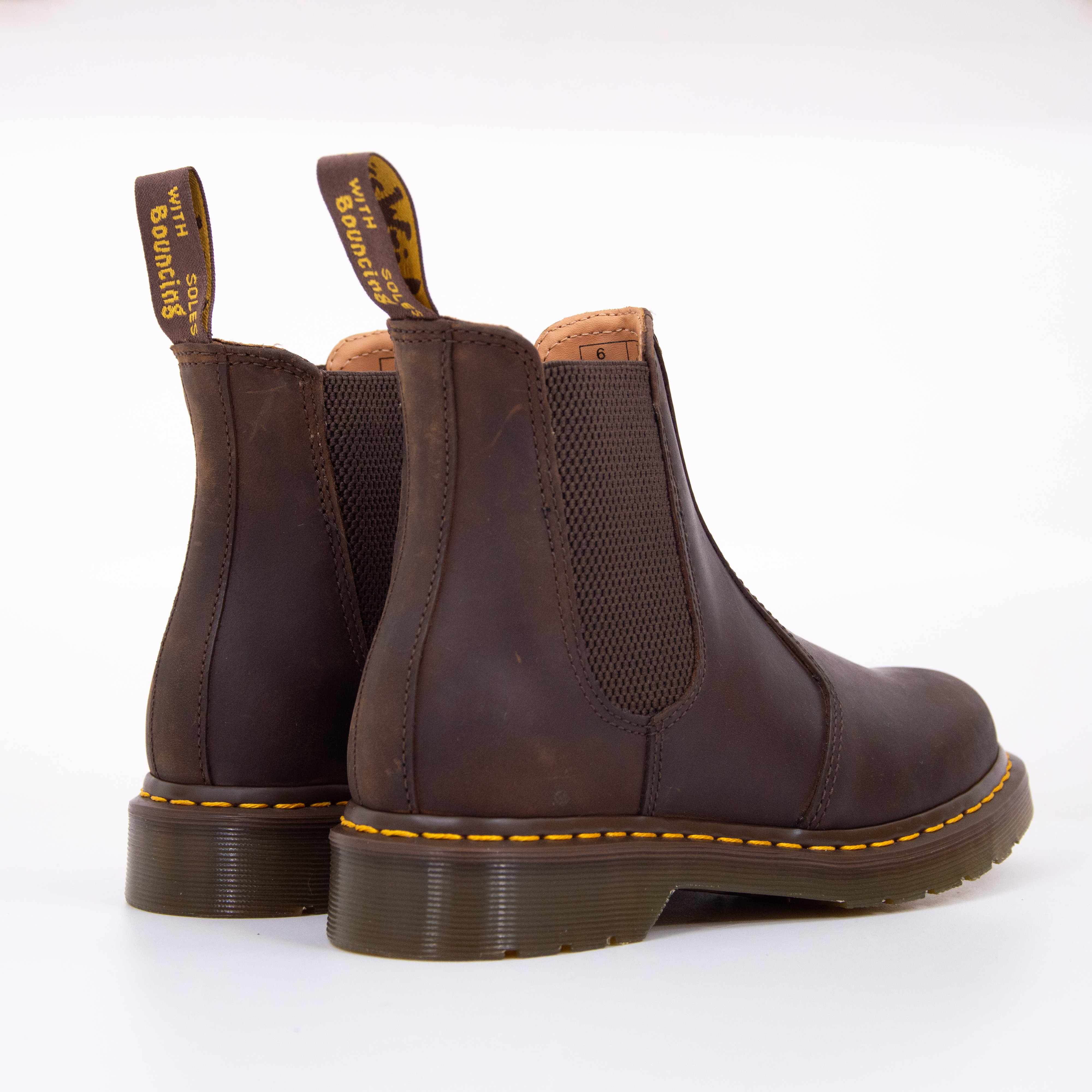 Dr. Martens - 2976 YS - Dark Brown (Crazy Horse)
