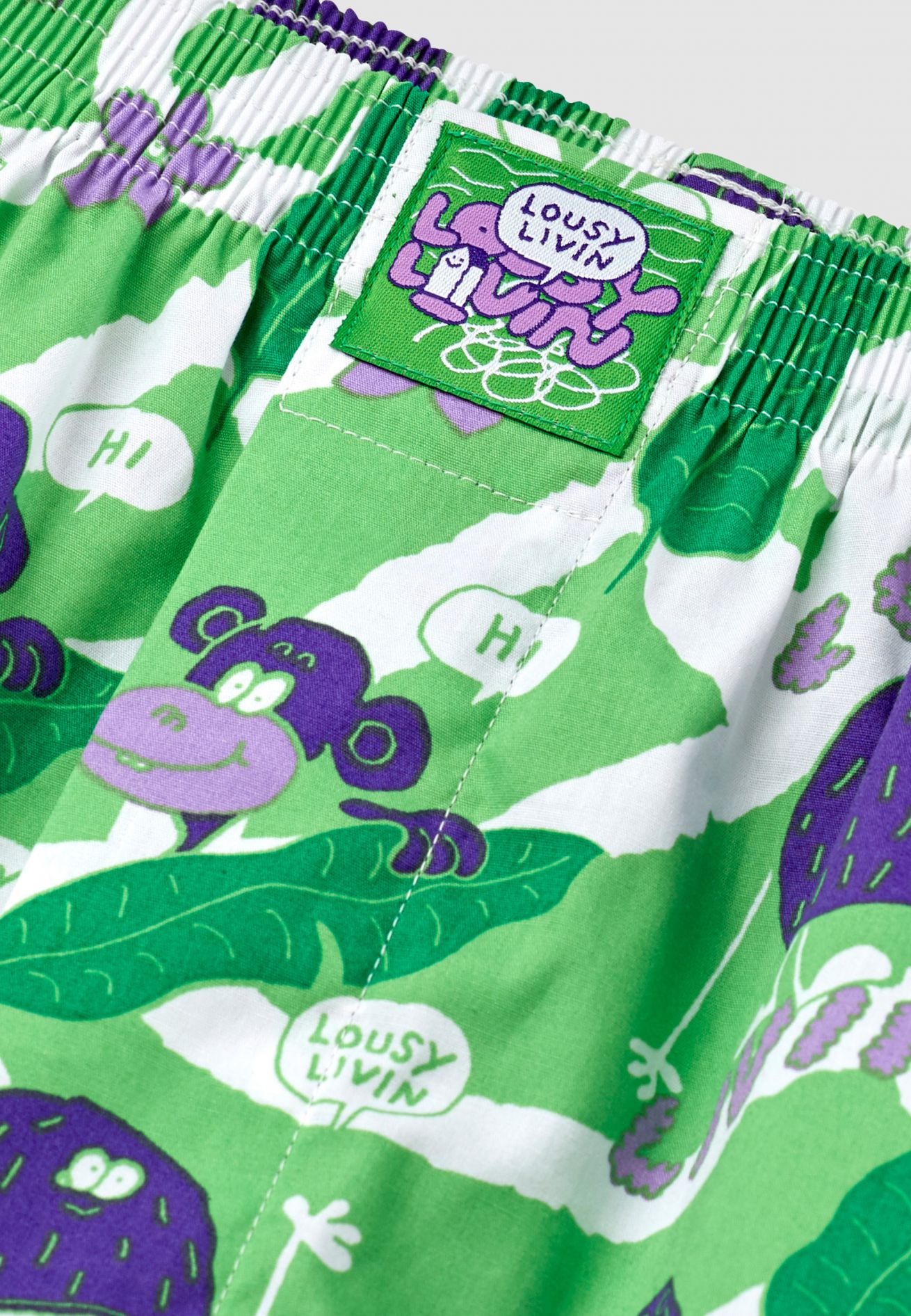 Lousy Livin - COCONUT BOXER - Lime