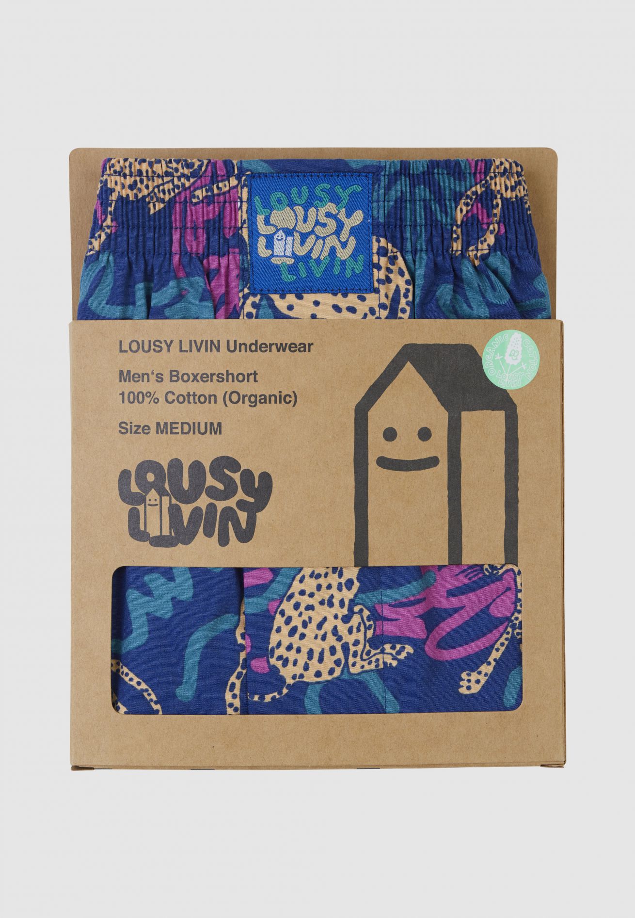 Lousy Livin - INTO THE WILD BOXER - Blue Lousy Livin - INTO THE WILD BOXER - Blue