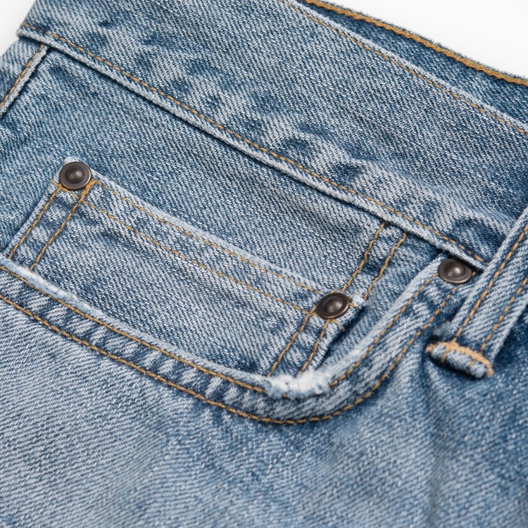 Carhartt WIP - KLONDIKE PANT - Blue (Light Used Wash)
