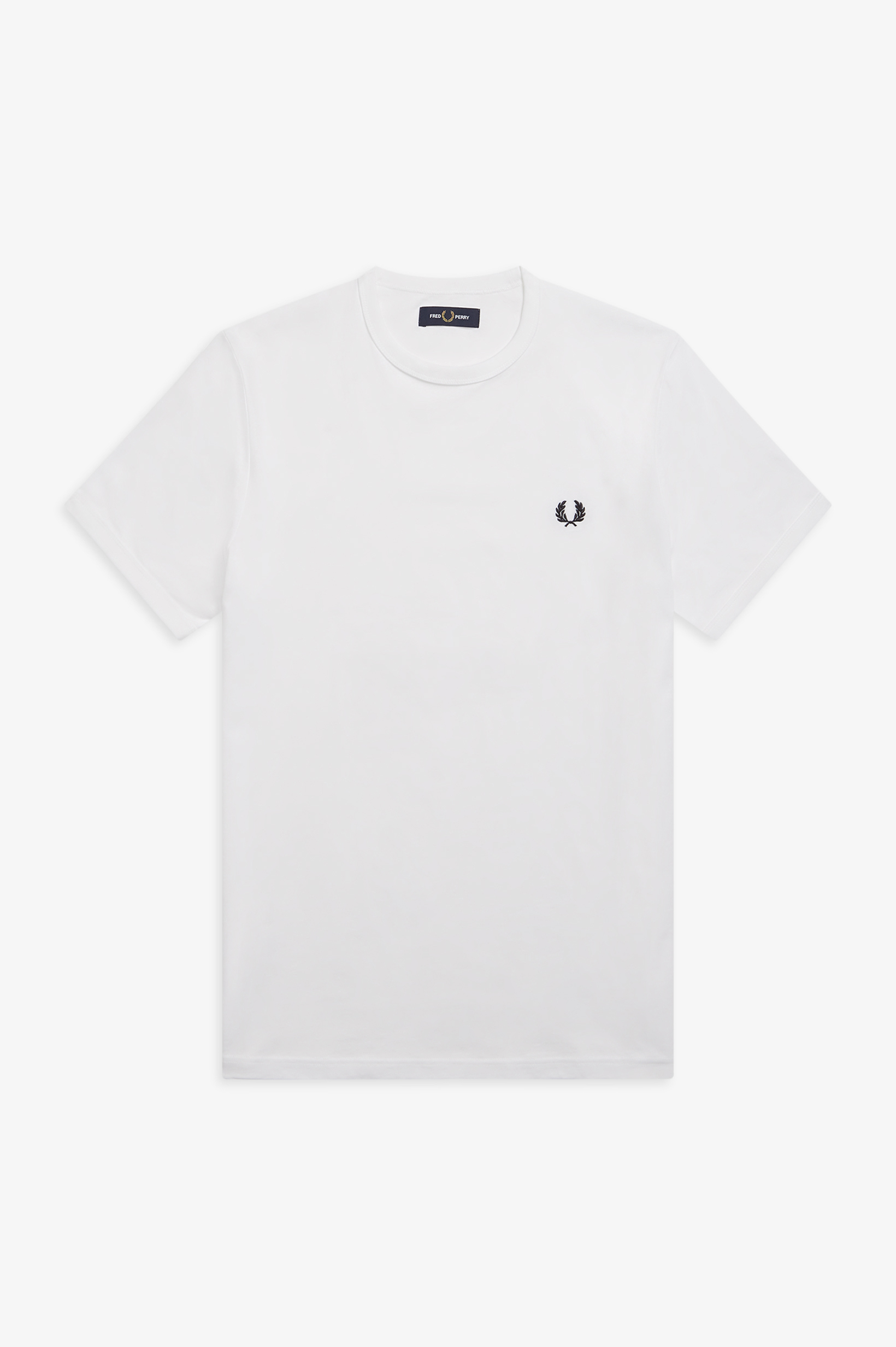 Fred Perry - RINGER T-SHIRT - White Fred Perry - RINGER T-SHIRT - White