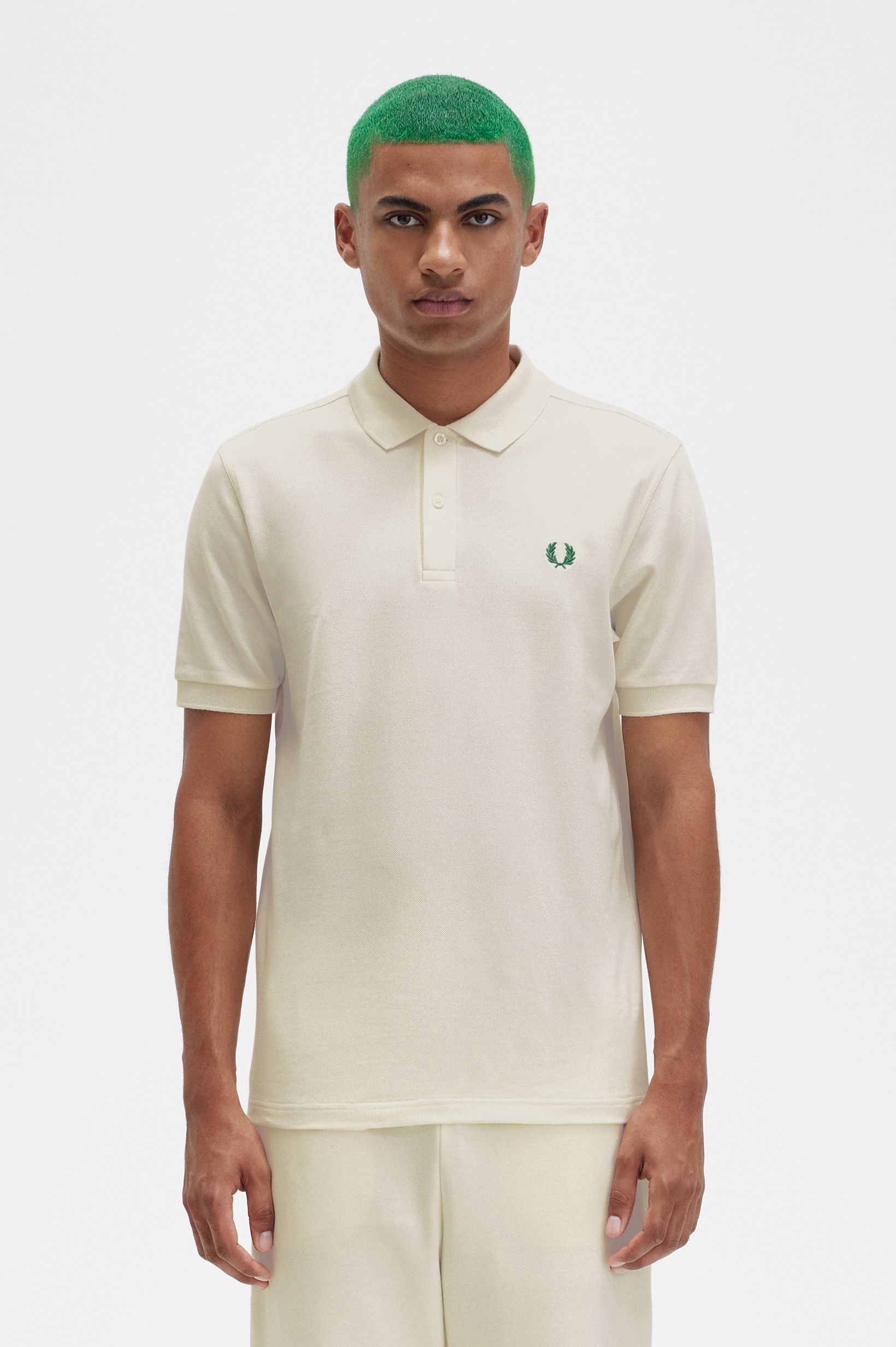 Fred Perry - PLAIN POLO SHIRT - Light Ecru 