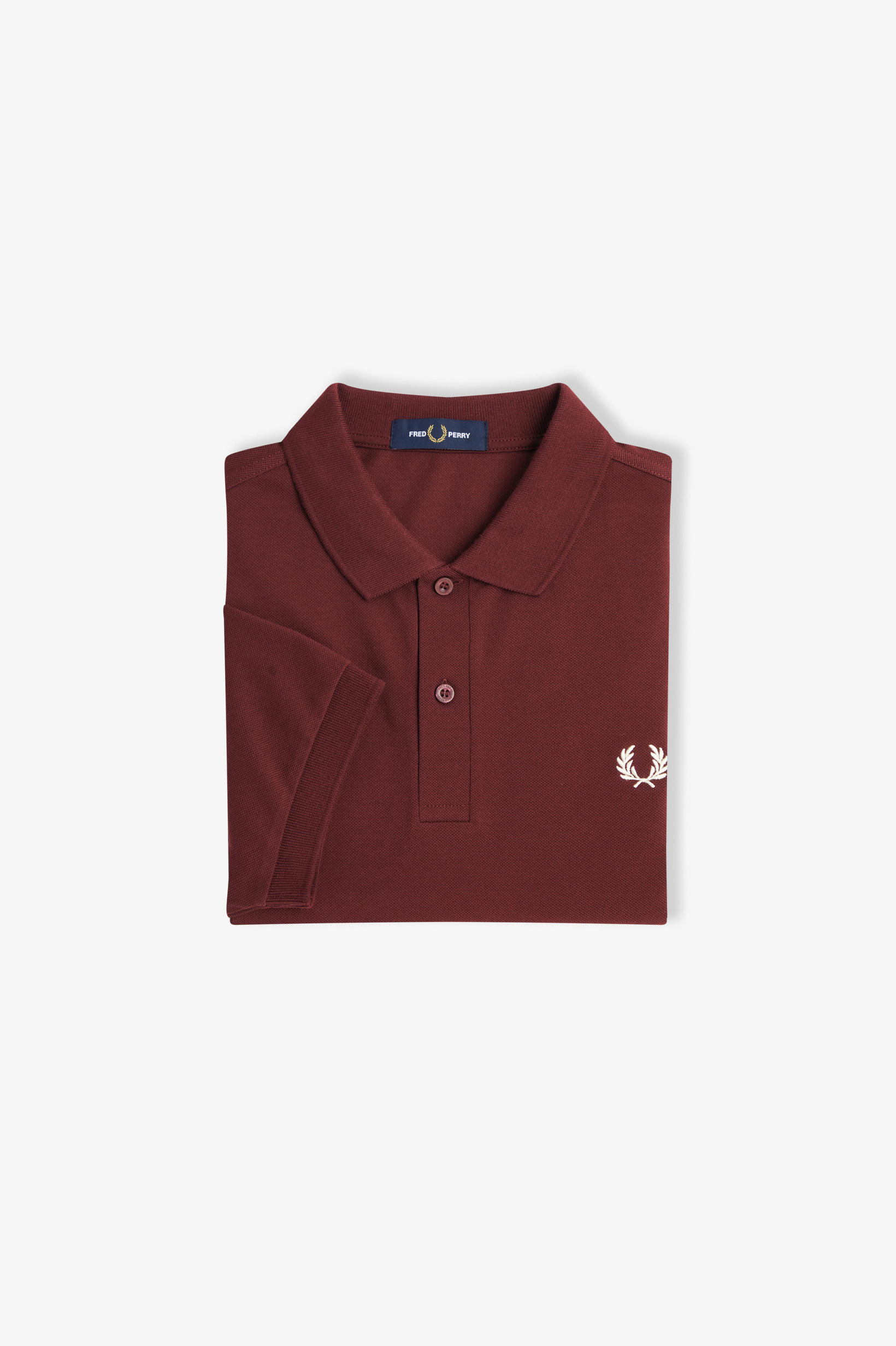 Fred Perry - PLAIN FRED PERRY SHIRT - Oxblood Fred Perry - PLAIN FRED PERRY SHIRT - Oxblood
