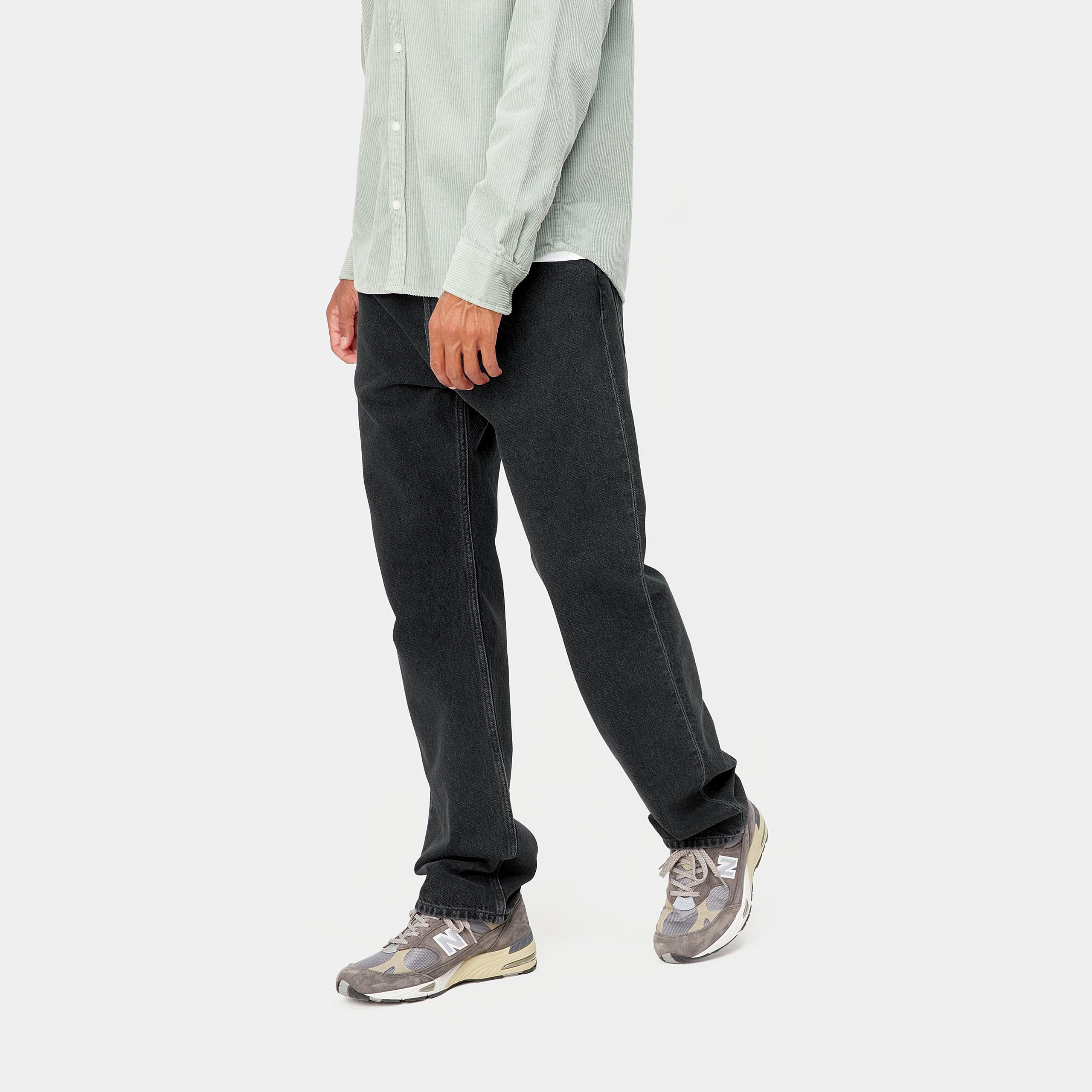 Carhartt WIP - NOLAN PANT - Black (Stone Washed) Carhartt WIP - NOLAN PANT - Black (Stone Washed)